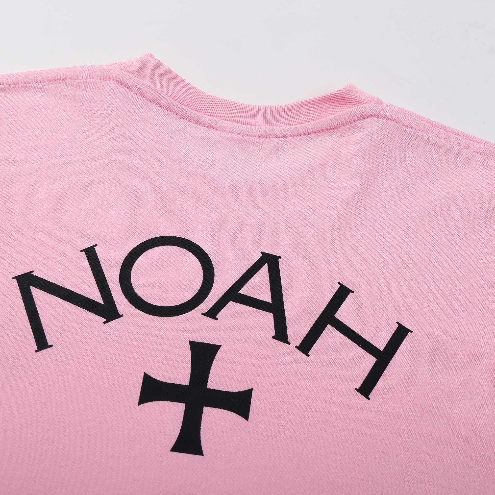 N0ah New cross front and back LOGO short sleeves