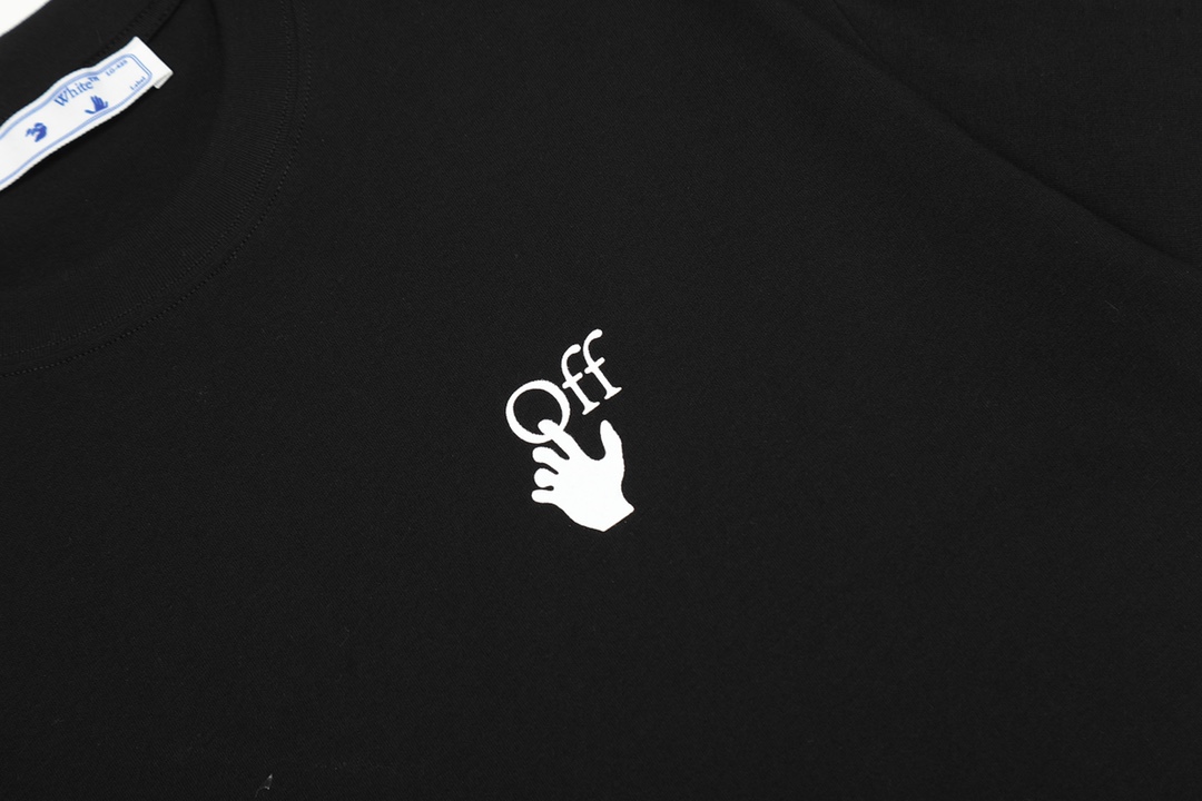 Ow Caravaggio black and white religious short sleeves