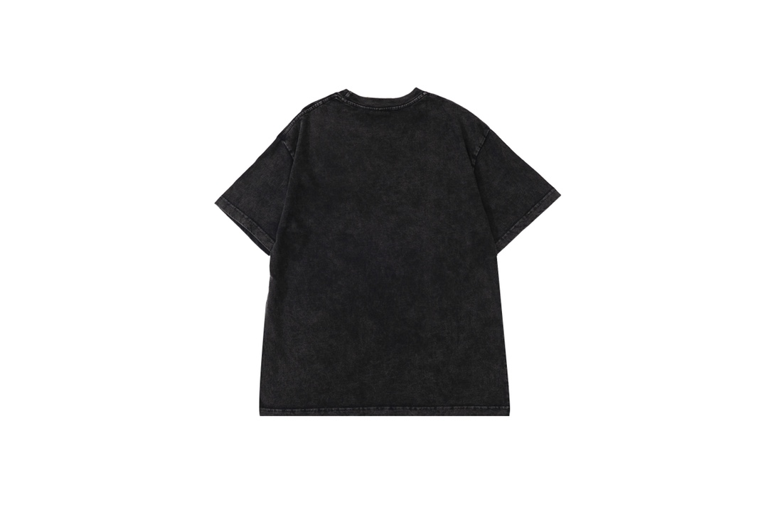 VINTAGE The son of chaos makes old retro printed short-sleeved T-shirts