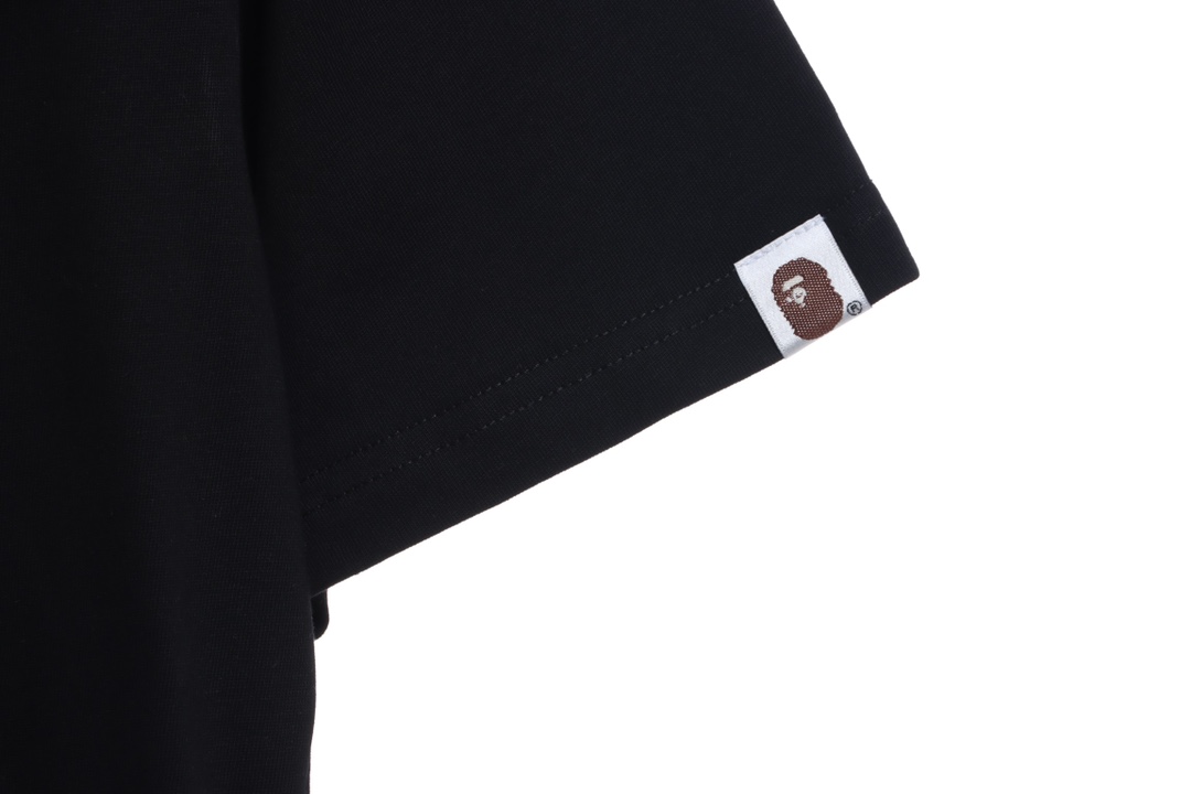 BAPE reverse ape initials printing short sleeves