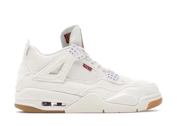 Air Jordan 4 Retro Levi’s White (Levi’s Tag)