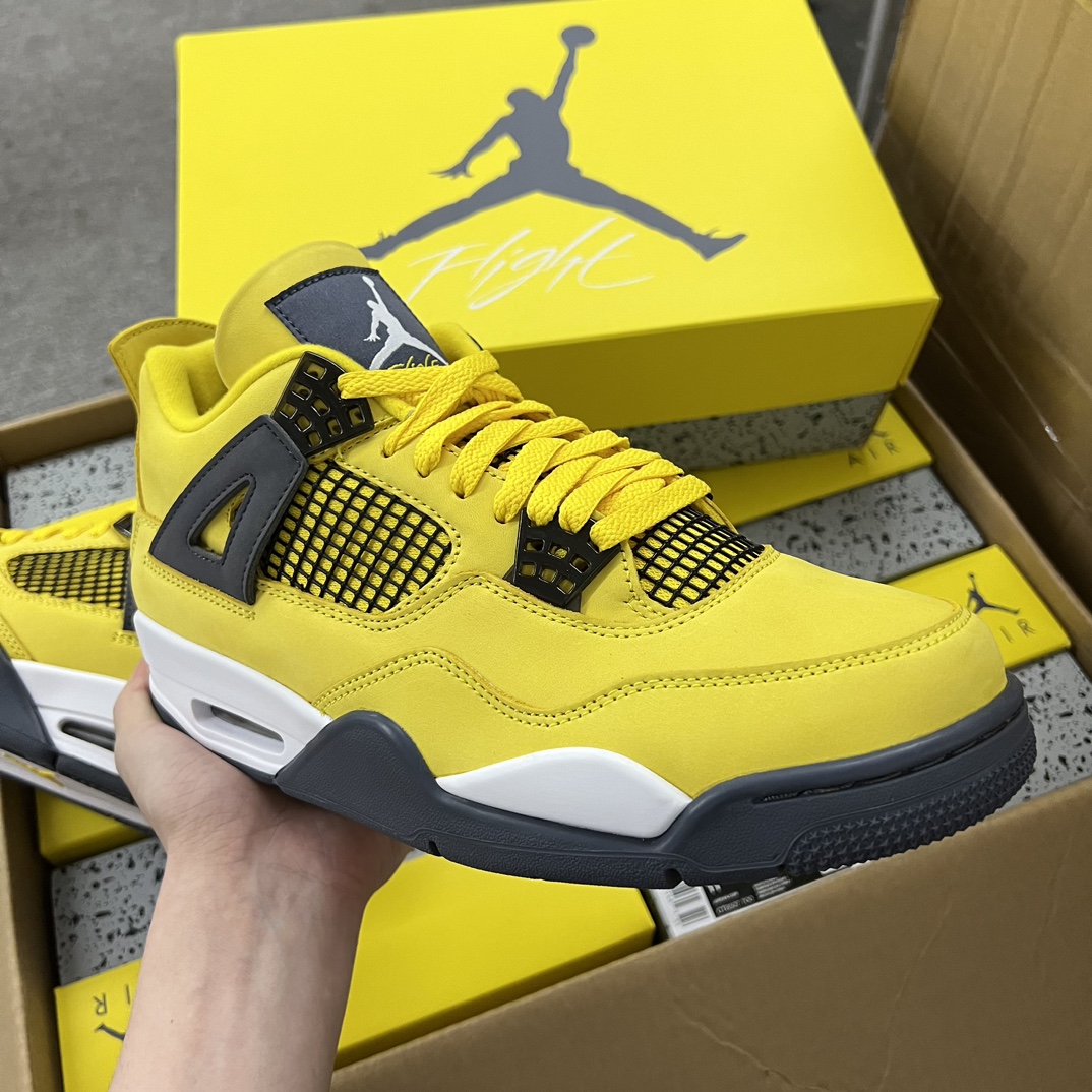 Air Jordan 4 Retro GS Lightning 2021 (GS) (LN5 A1 Batch)