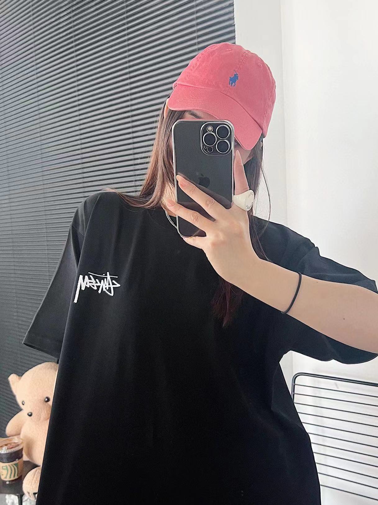 Stussy Colored Graffiti Doll Short Sleeve T-Shirt