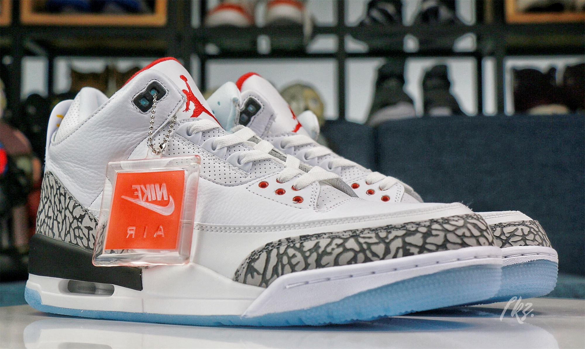 Air Jordan 3 Retro Free Throw Line White Cement 2018