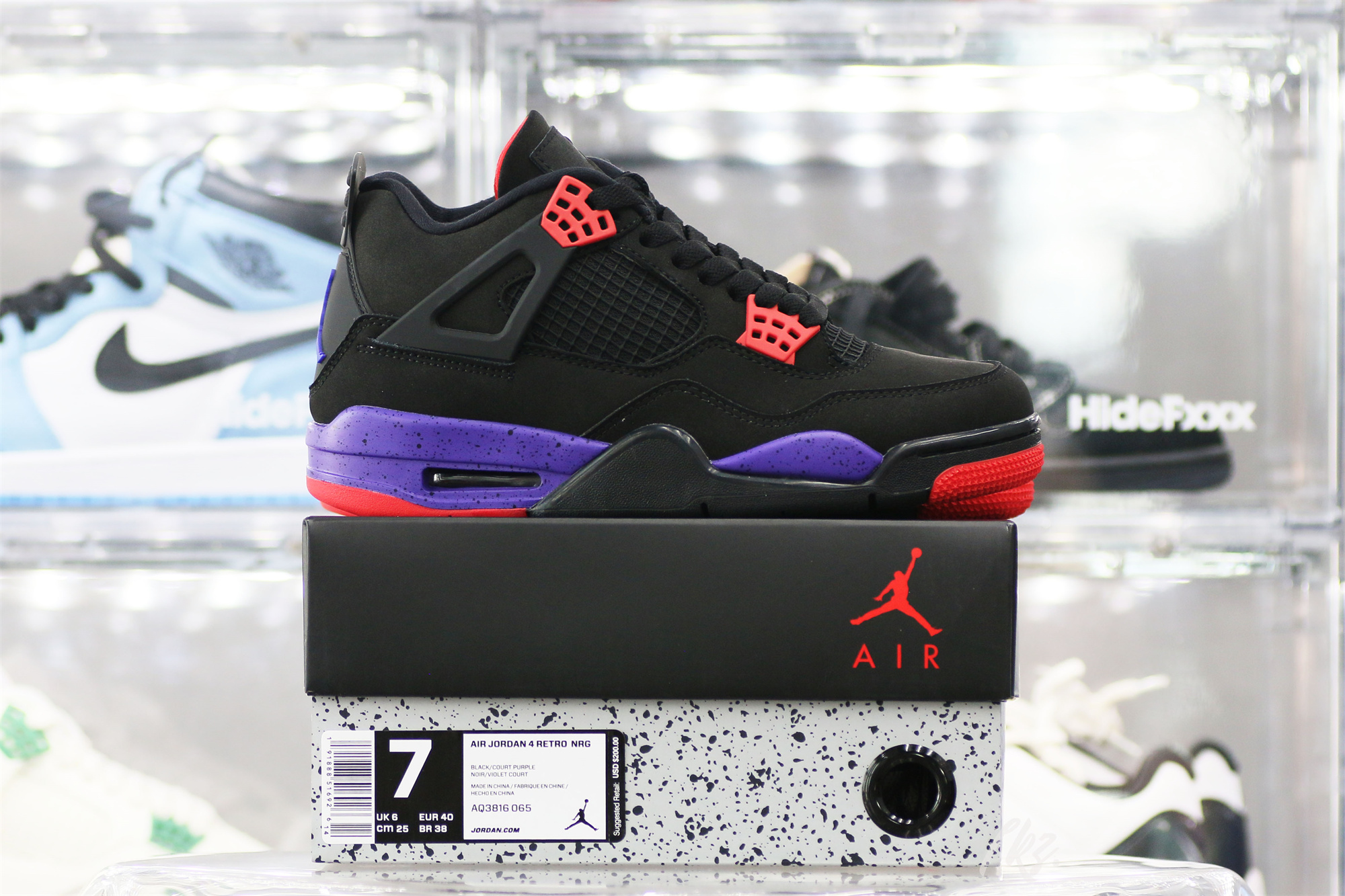 Air Jordan 4 Retro Raptors（2018）