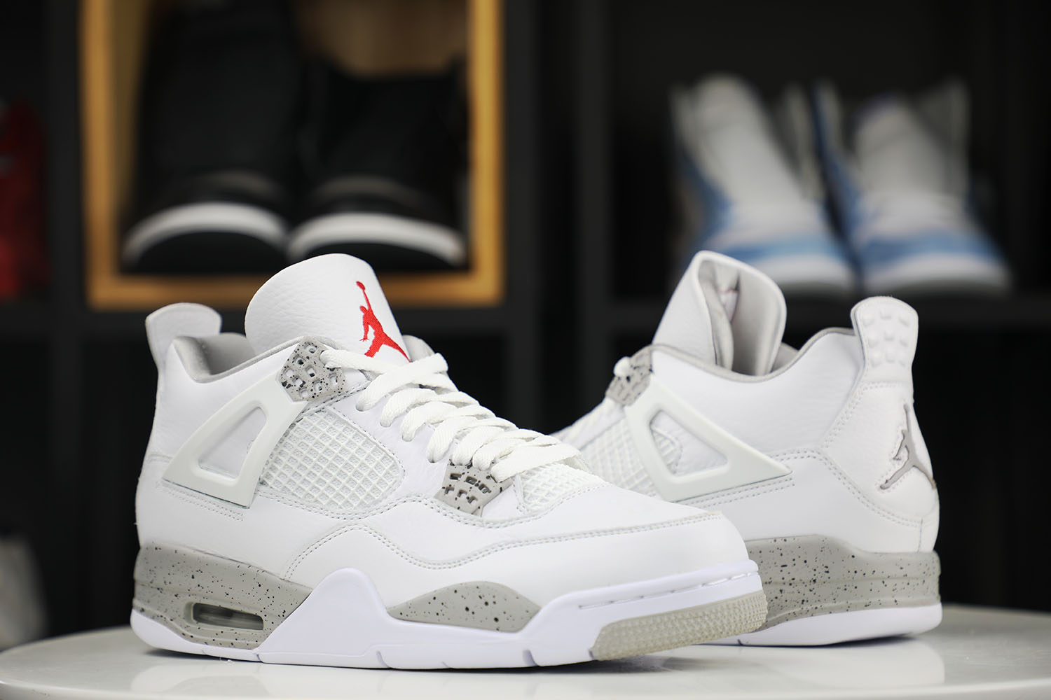 Air Jordan 4 Retro GS White Oreo (GS) (LN5 A1 Batch)