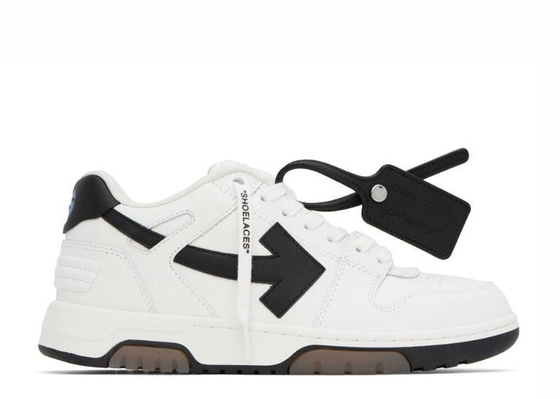 OFF-WHITE White & Black ‘Out Of Office’ Sneakers