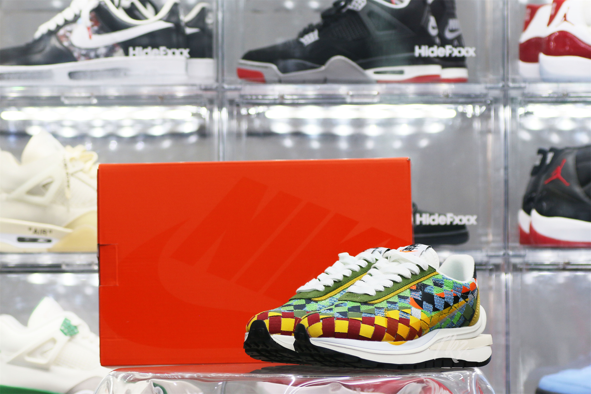 Sacai x Nike Waffe Woven“Green Gusto”