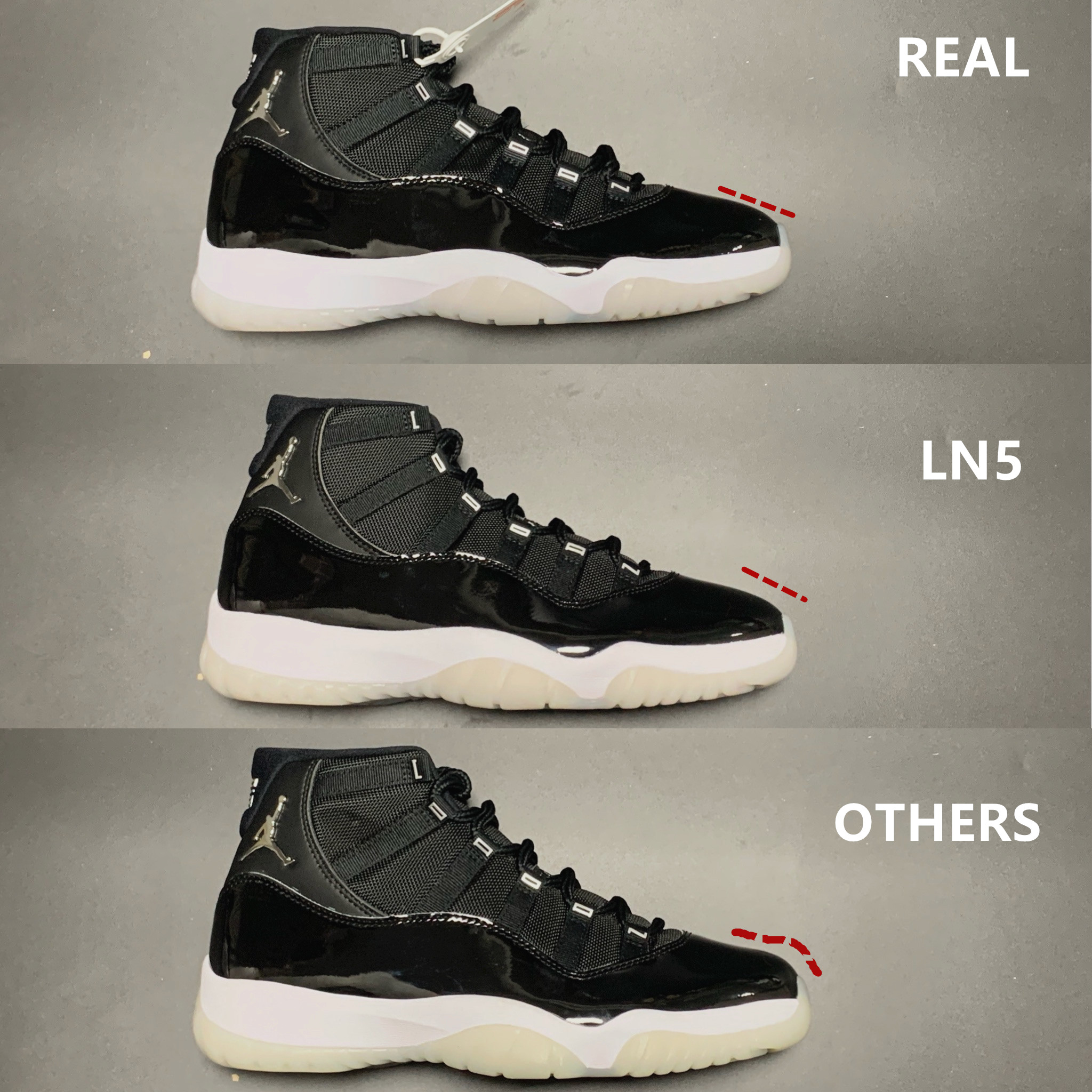 Air Jordan 11 Retro Jubilee 25th Anniversary (Ln5 A1)