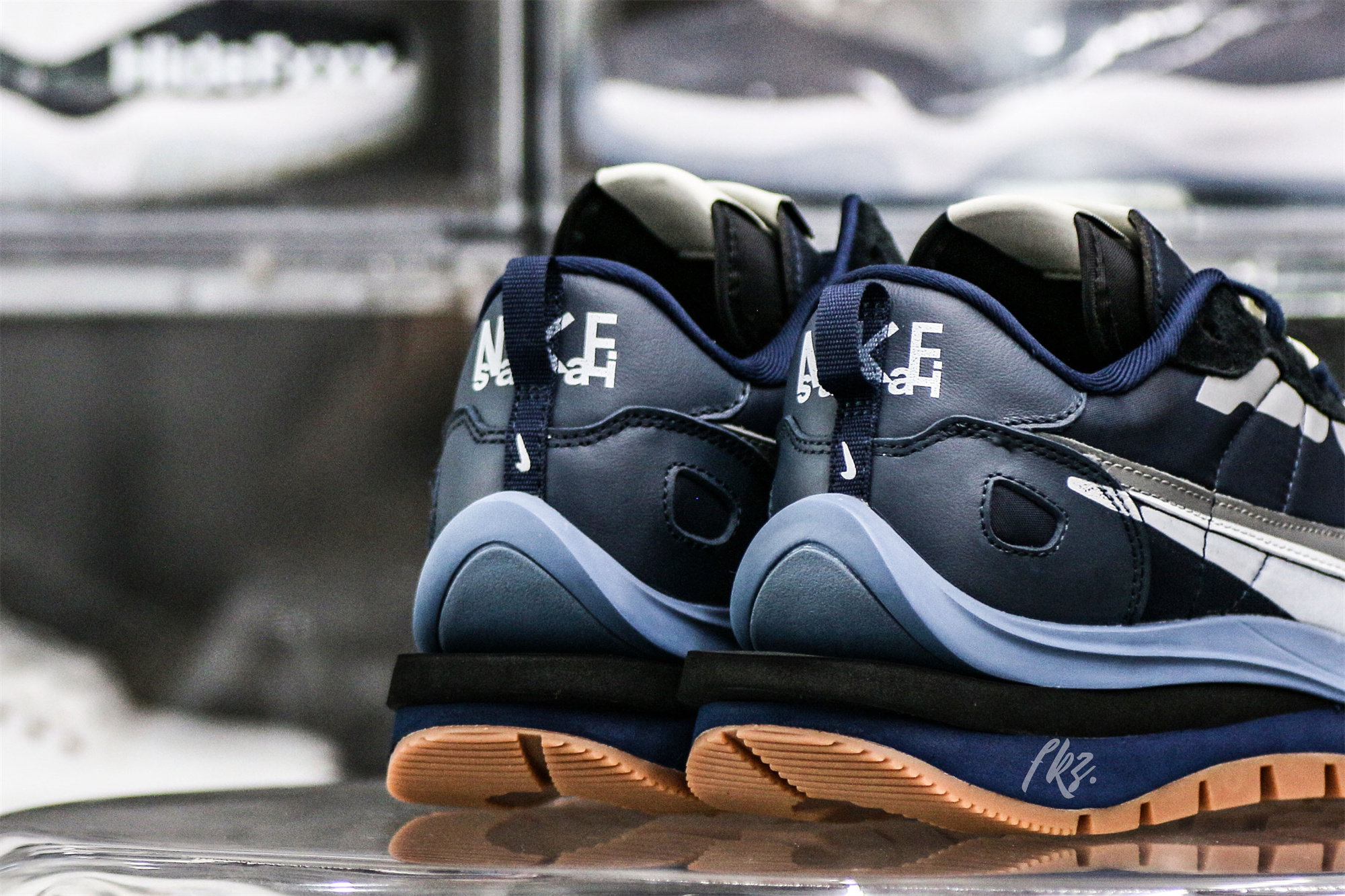 Sacai x Nike VaporWaffle 3.0 White Grey Blue