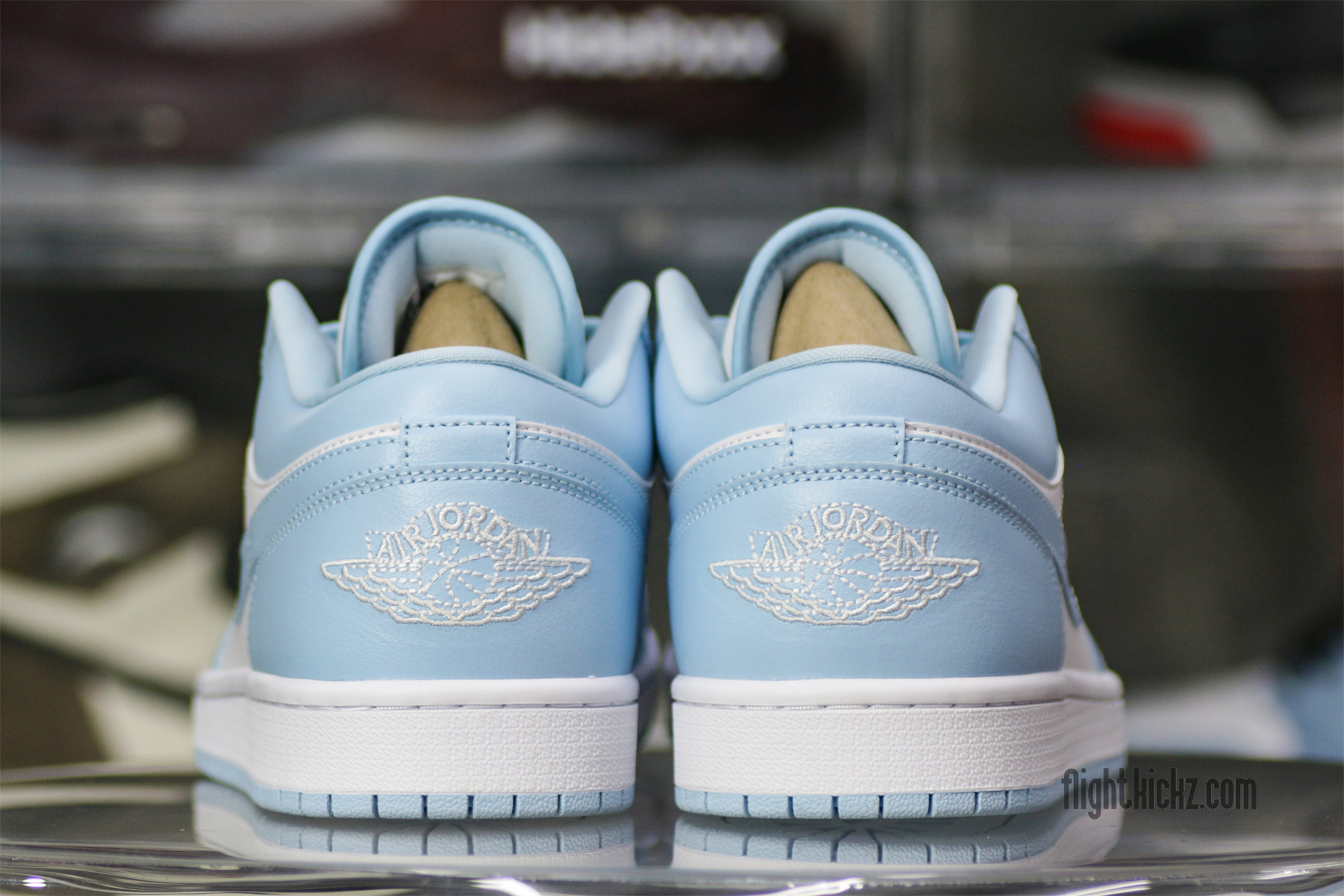 Air Jordan 1 Retro Low White Ice Blue