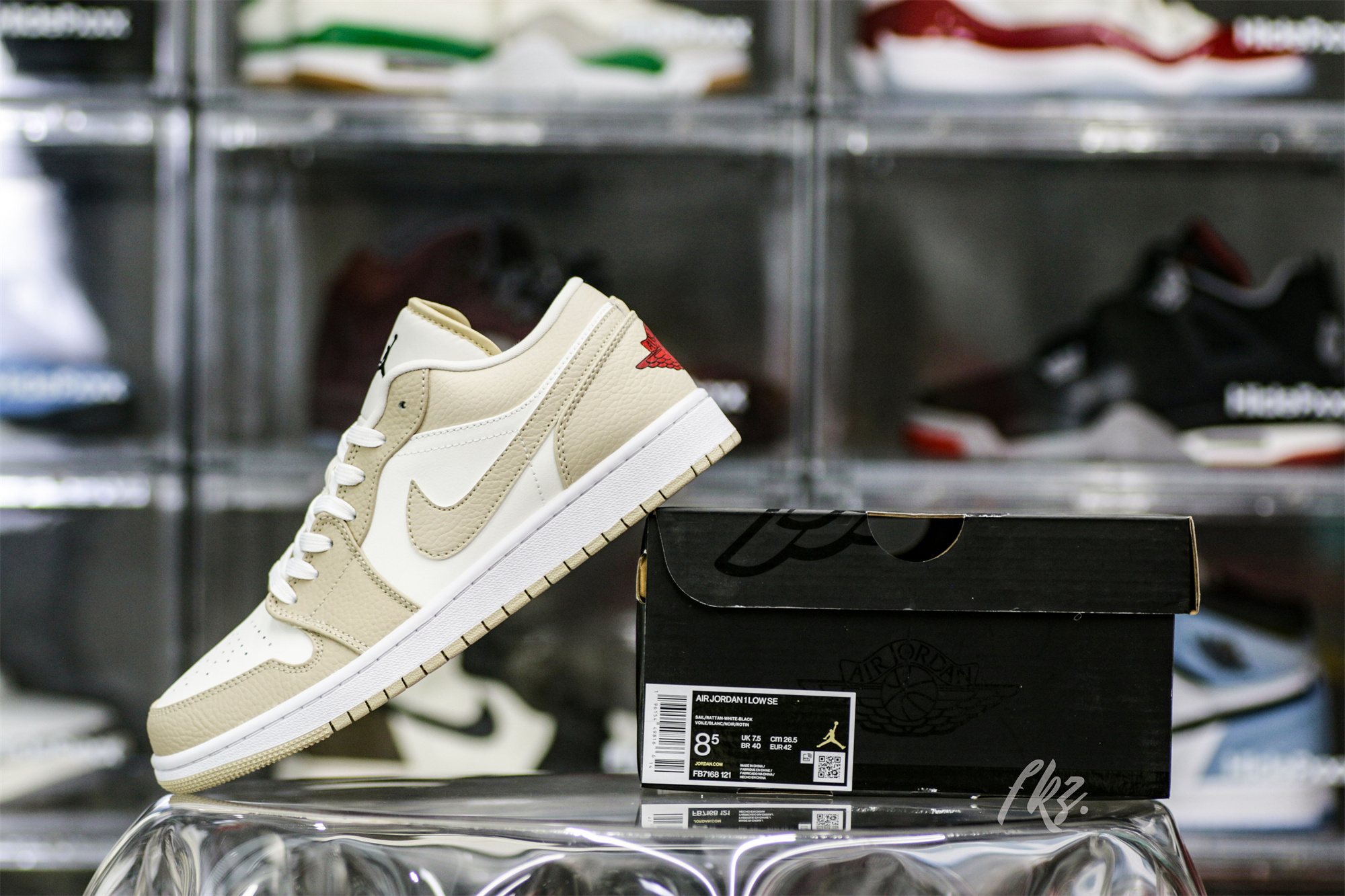 Air Jordan 1 Low SE Sail Rattan 2022