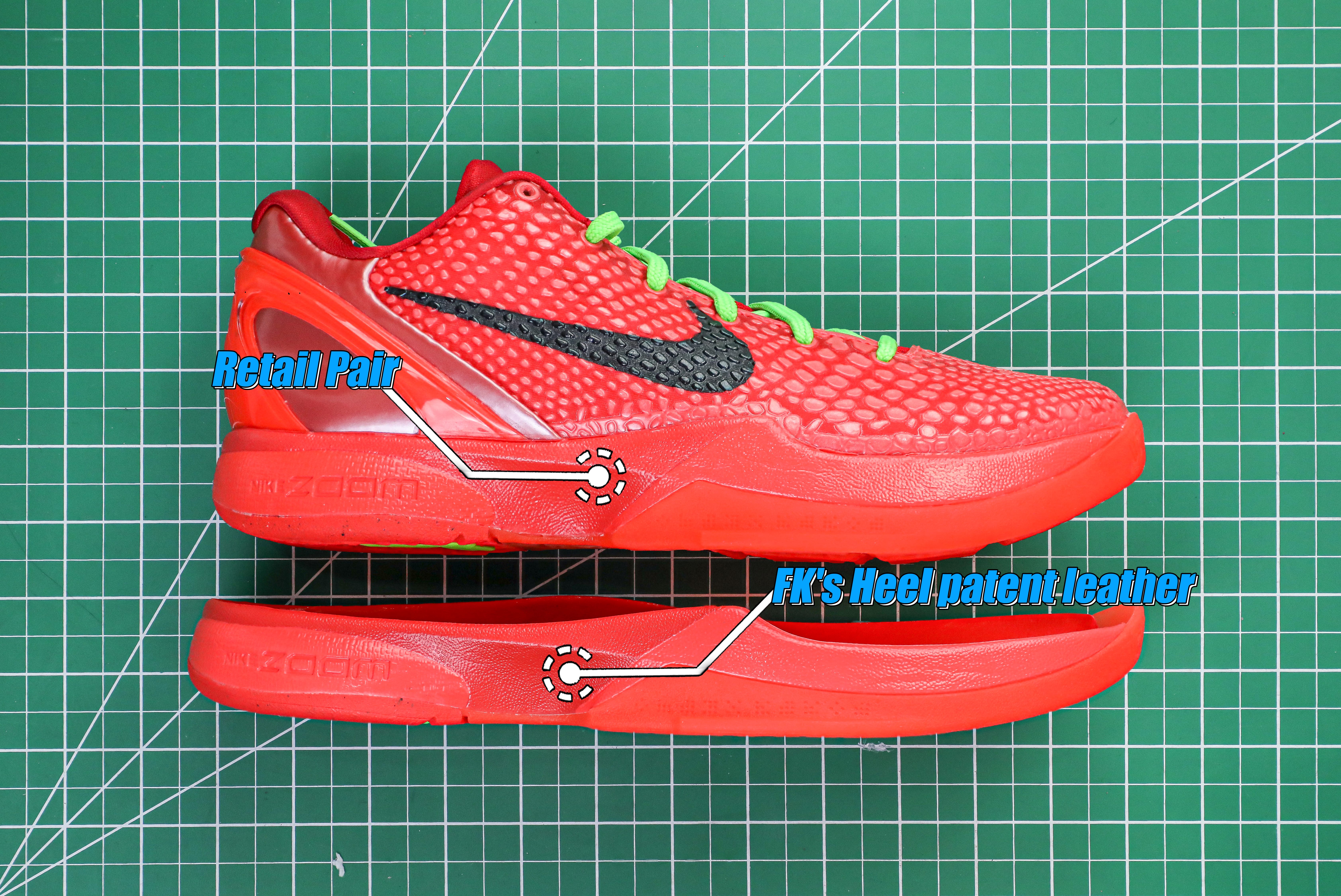 Nike Kobe 6 Protro Reverse Grinch 2023(A1 Batch)