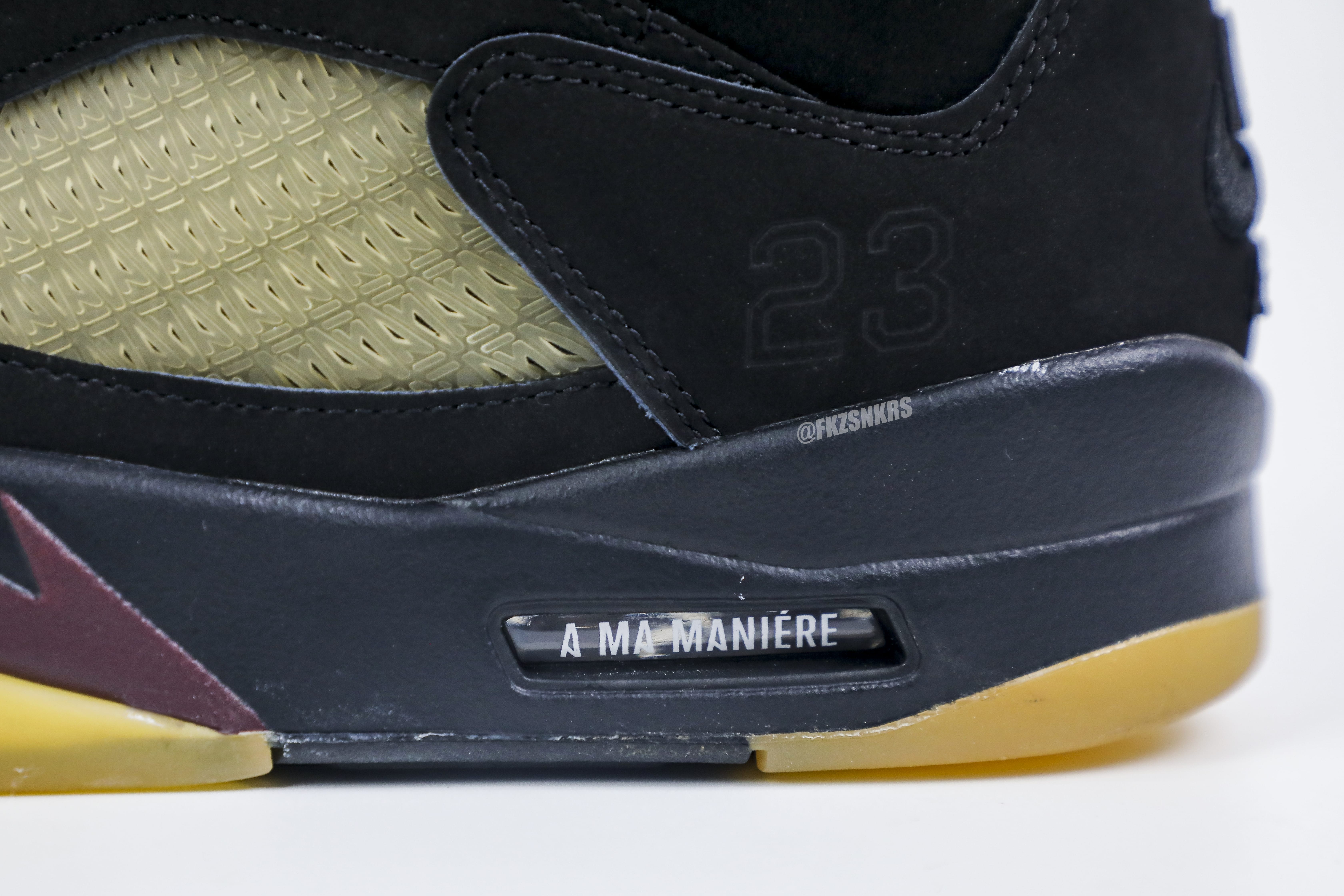 Air Jordan 5 Retro SP A Ma Maniére Black (LN5 A1)