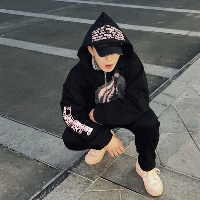 Travis Scott x Jordan x Fragment Design Tiger Zip Hoodie