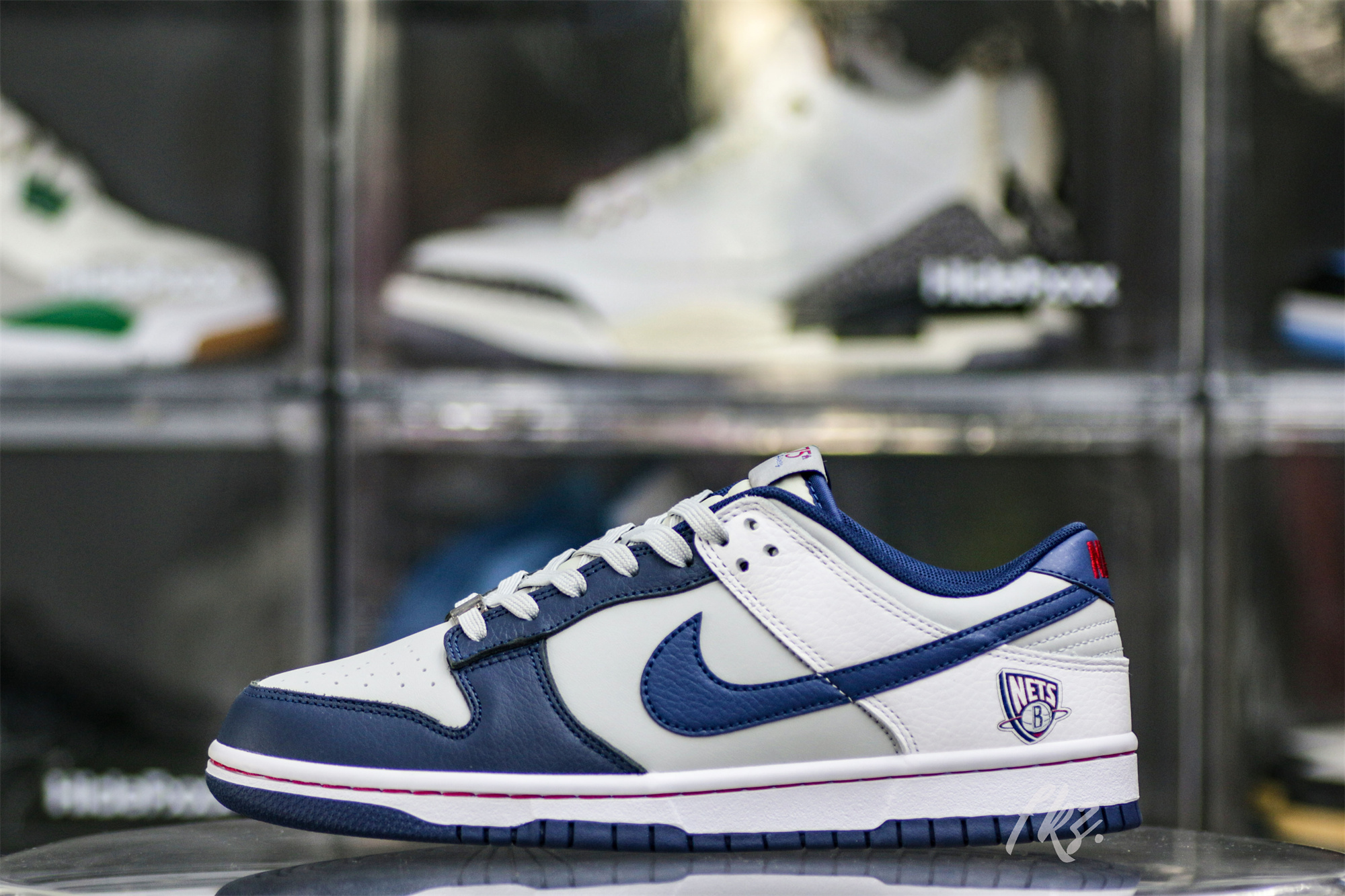 Nike Dunk Low EMB NBA 75th Anniversary Brooklyn Nets