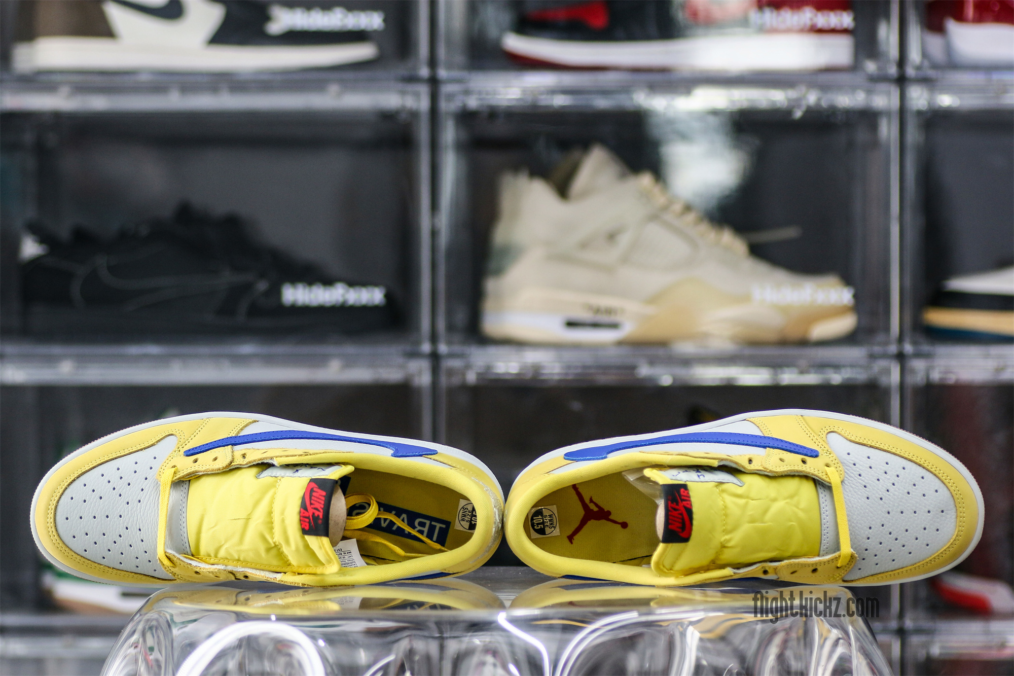 Travis Scott x Air Jordan 1 Retro Low OG SP “Elkins/Canary Yellow” (LN5 A1 batch)