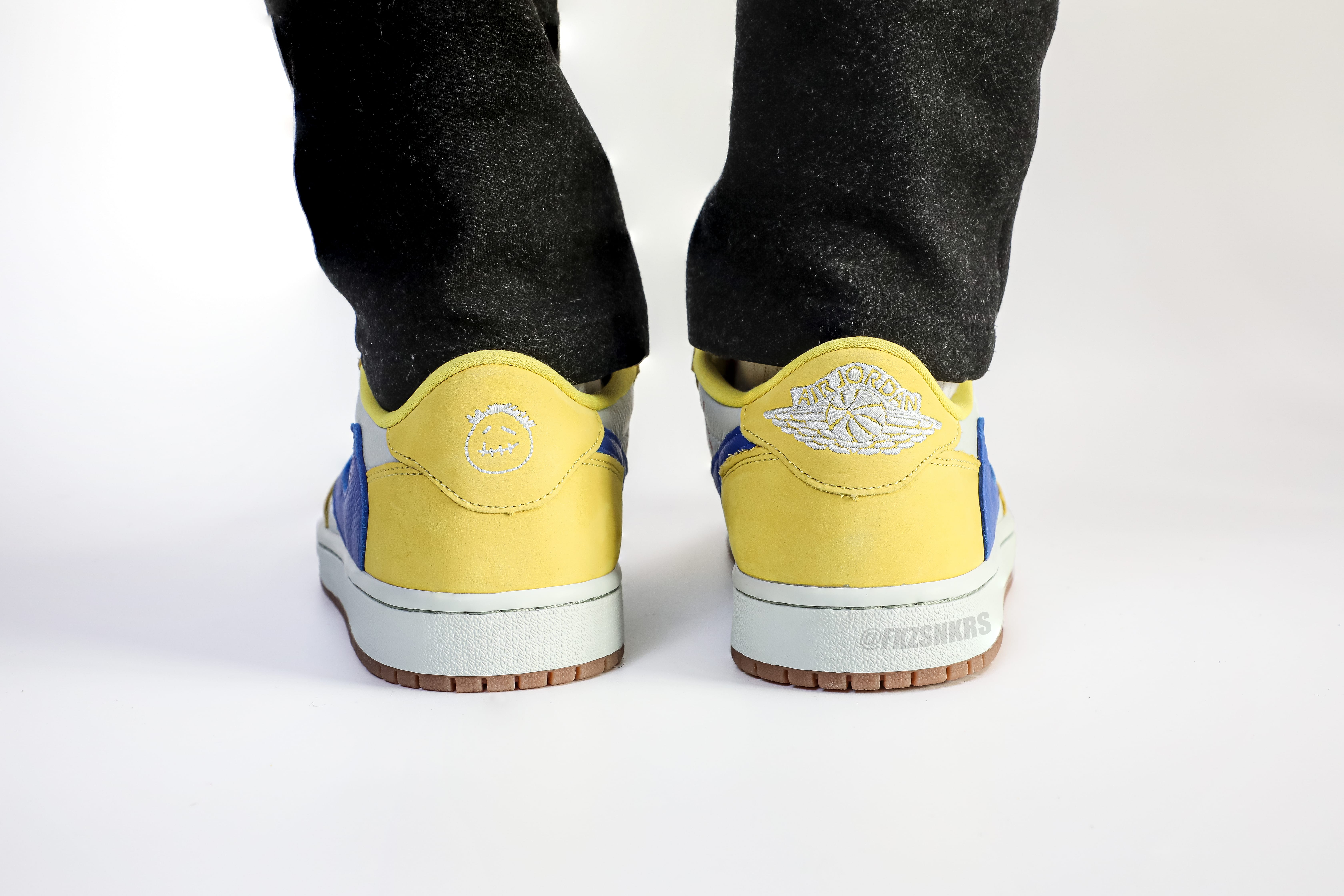 Travis Scott x Air Jordan 1 Retro Low OG SP “Elkins/Canary Yellow” (LN5 A1 batch)