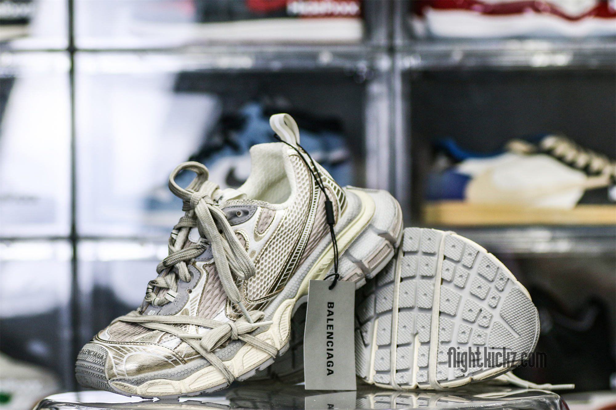 Balenciag* 3XL Sneaker ‘Worn‑Out ‑ Light Beige’