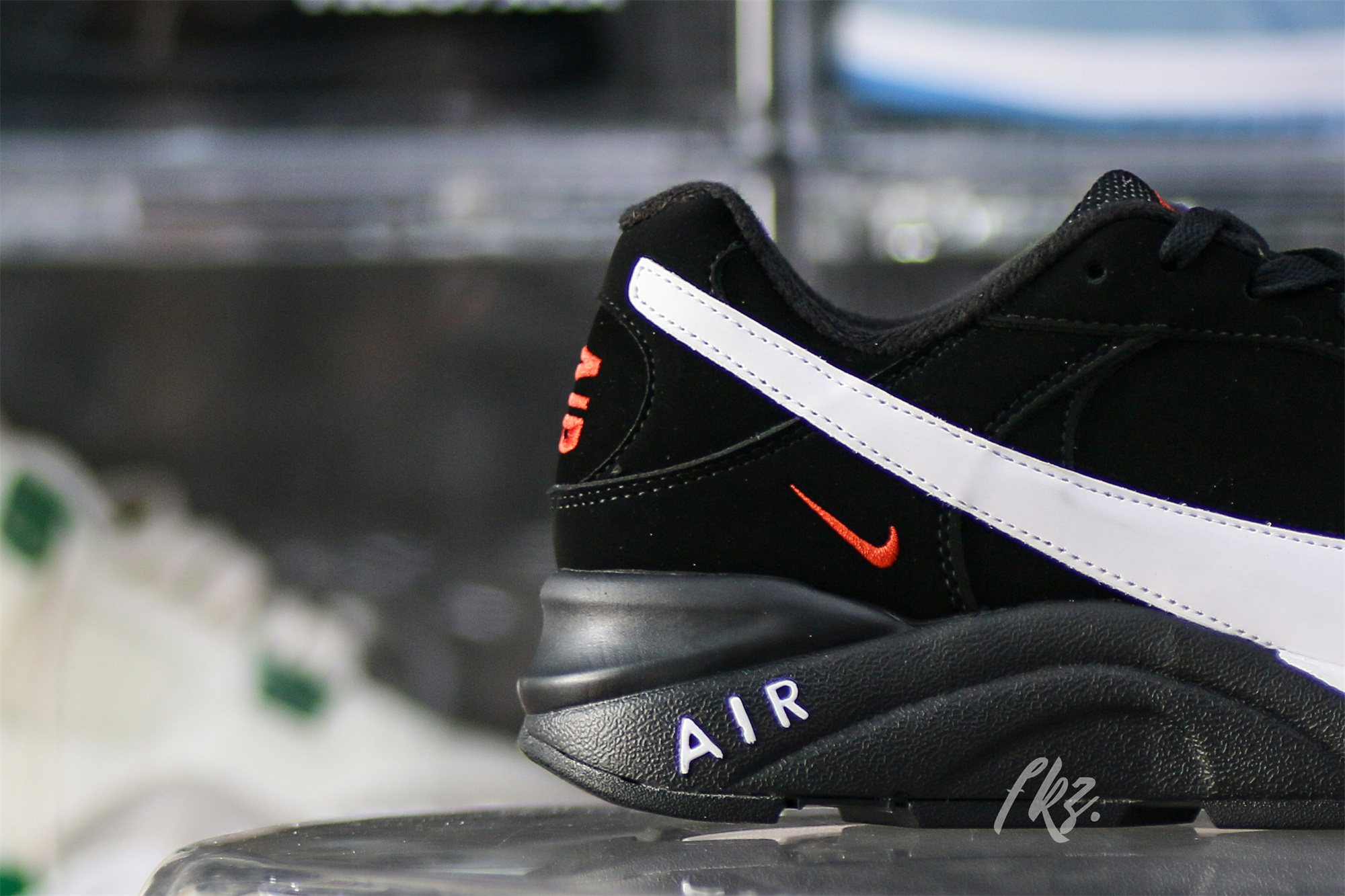 Nike Air Grudge Leather Black White