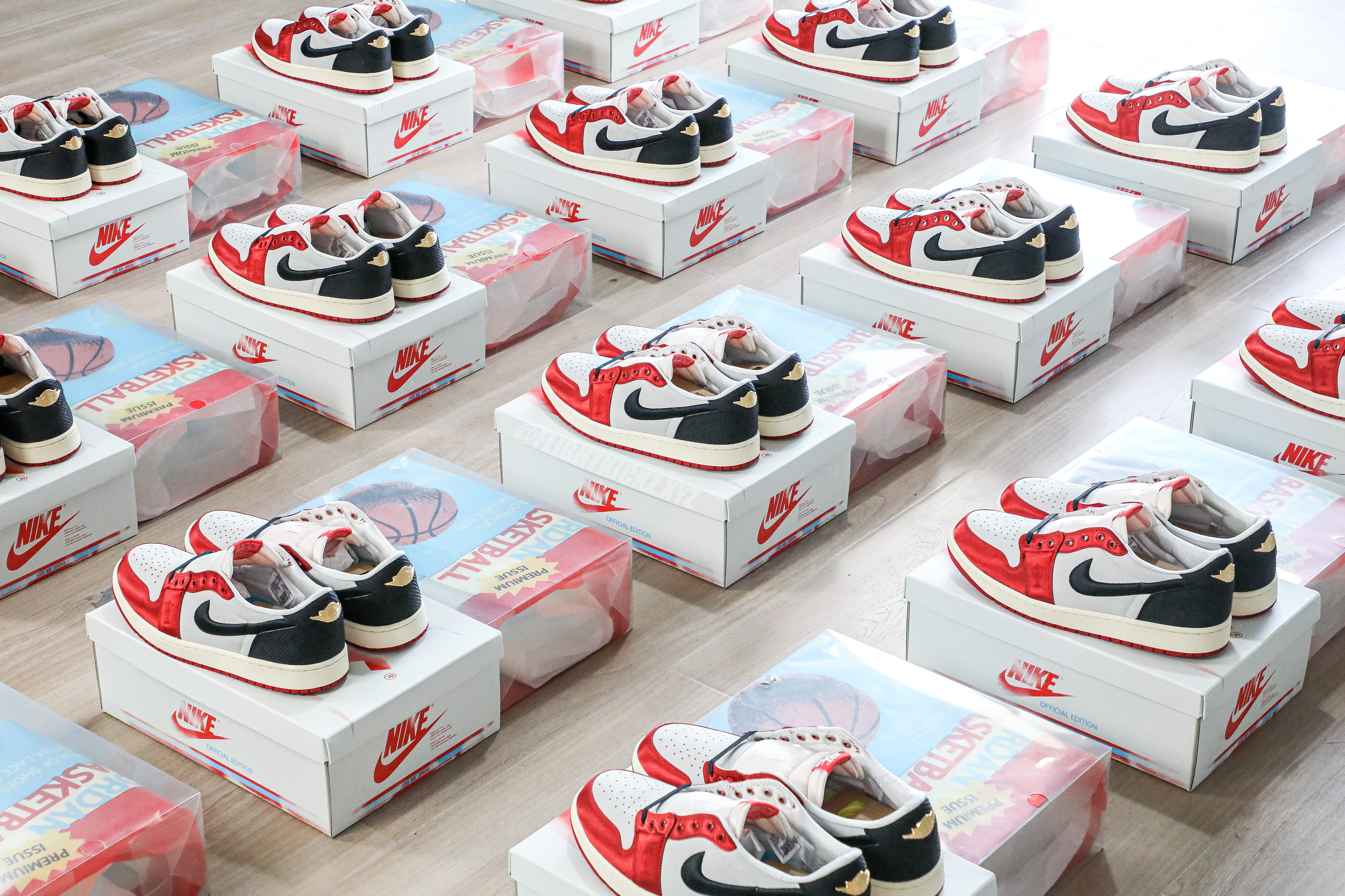 Trophy Room X Air Jordan 1 Retro Low OG SP Away 2024（LN5 A1 Batch）