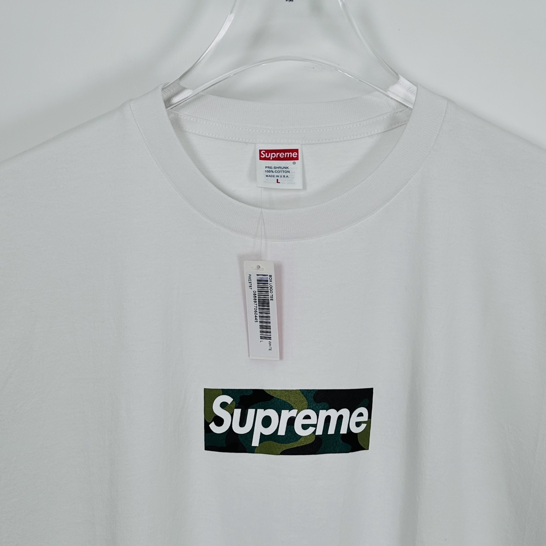Suprem3 Camo Box LogoTee (4 Colors)