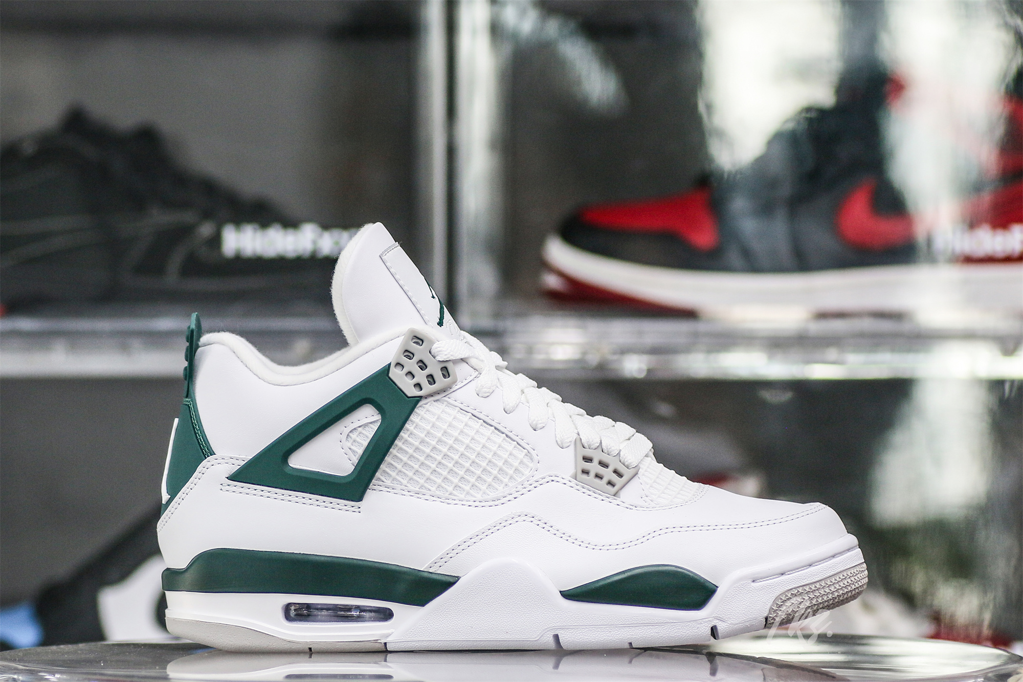 Air Jordan 4 White Oxidized Green Neutral Grey 2024