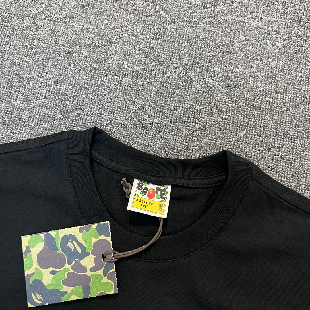 BAPE Green Color Camo By Bathing Tee
