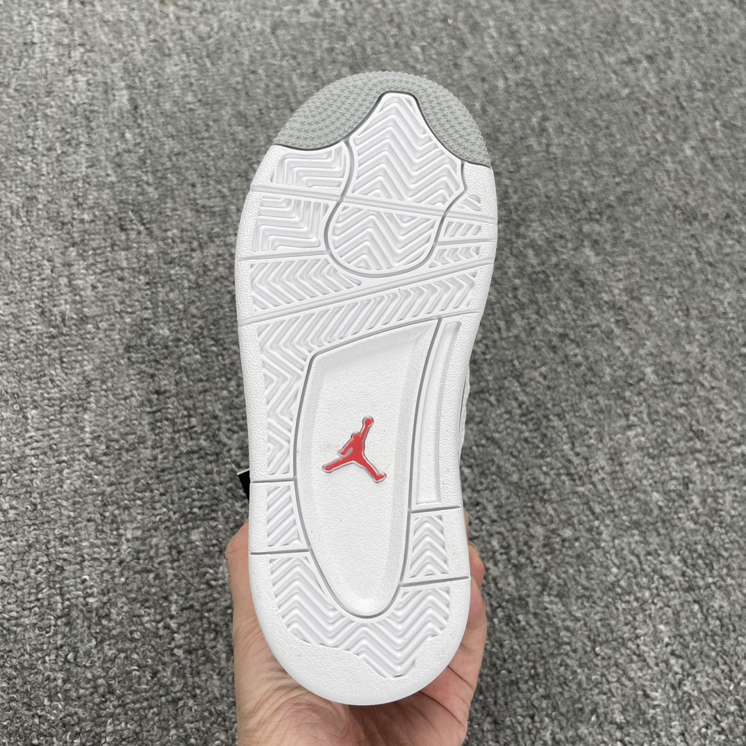 Air Jordan 4 Retro ”White Oreo“Kid Preschool