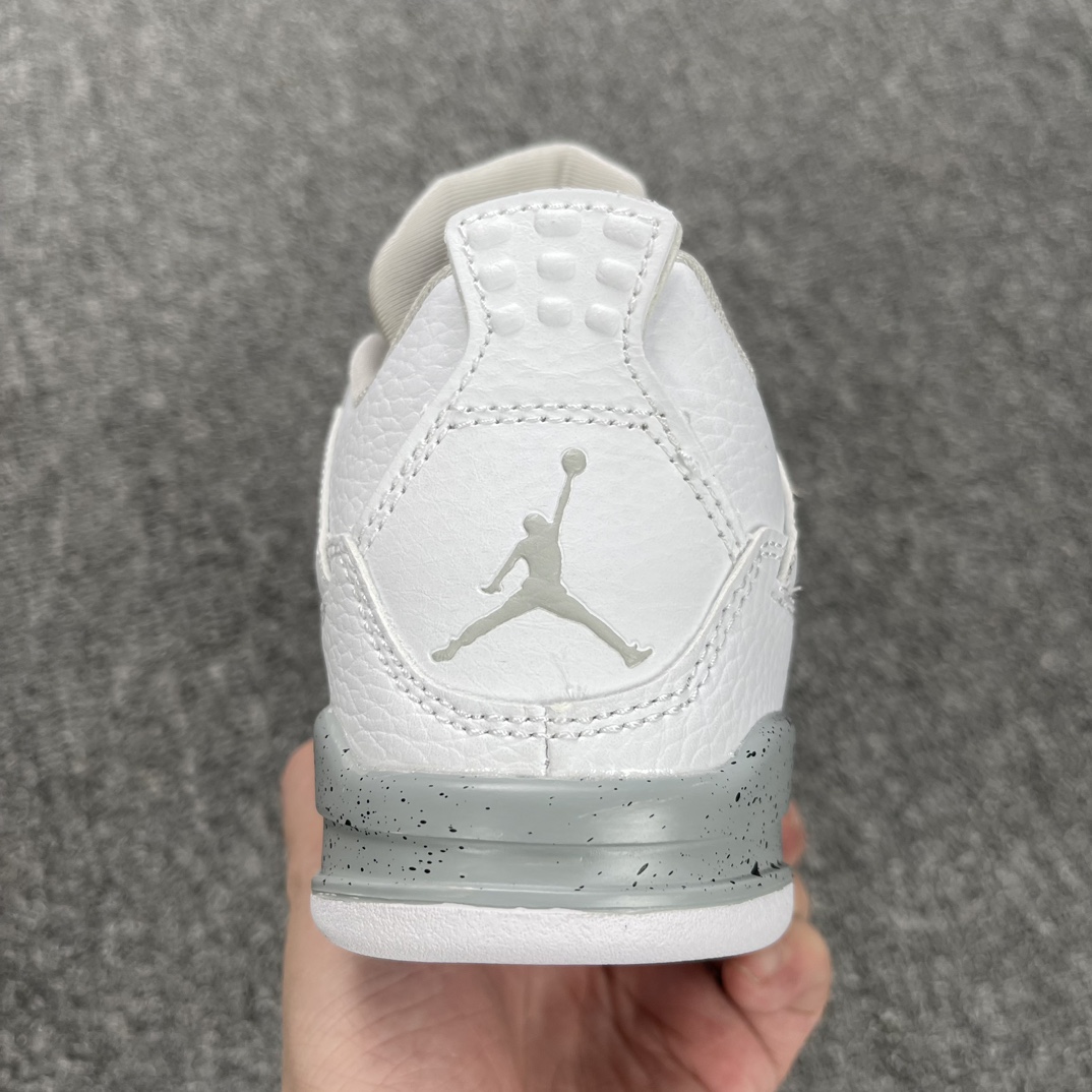 Air Jordan 4 Retro ”White Oreo“Kid Preschool