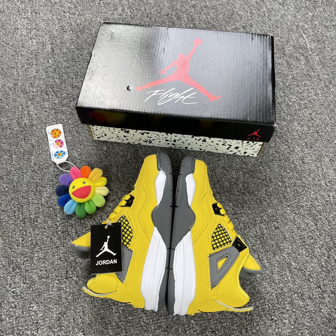 Air Jordan 4 Retro ‘Lightning’ 2021 Kid