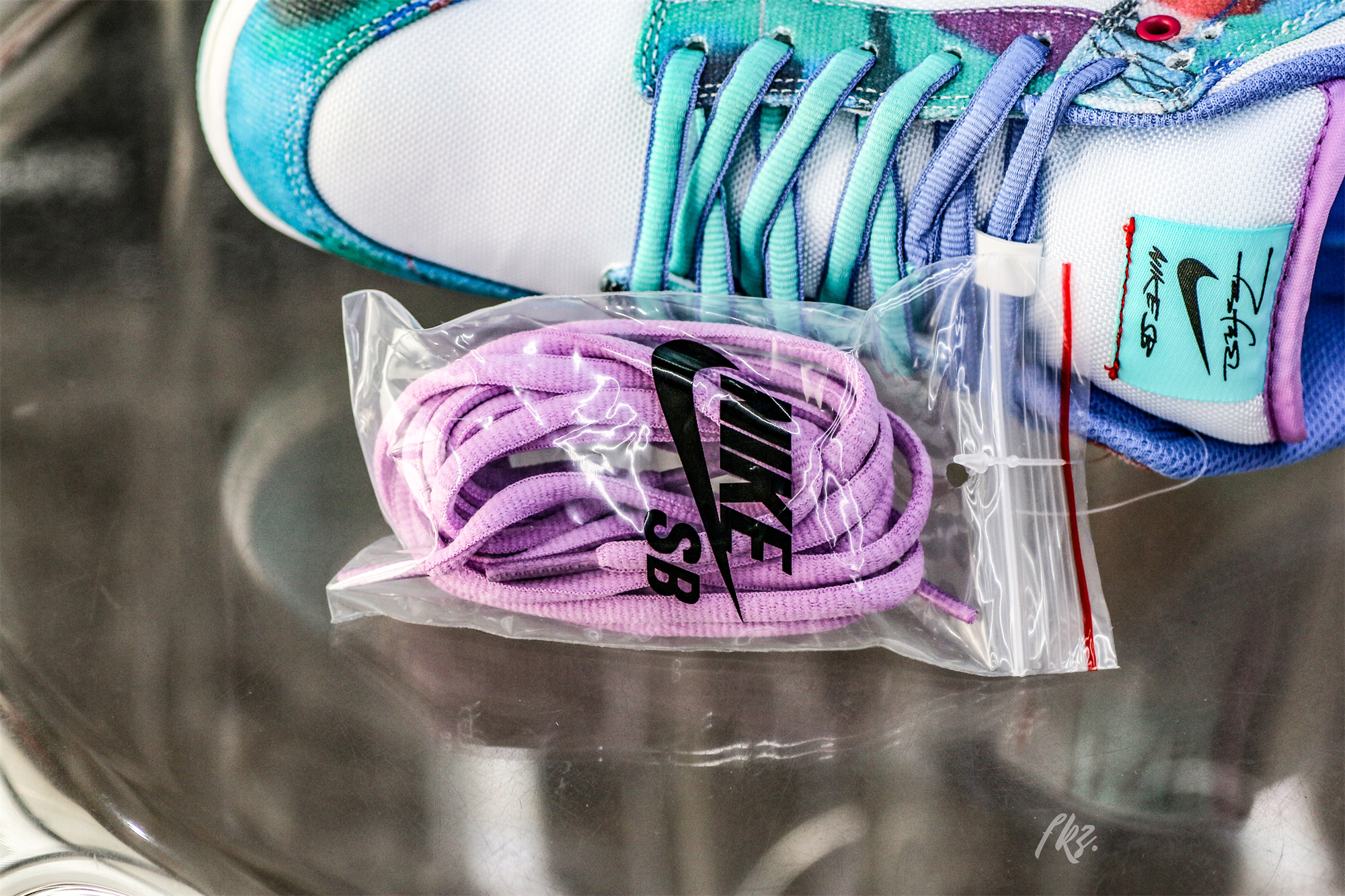 Nike SB Dunk Low Futura Laboratories Bleached Aqua