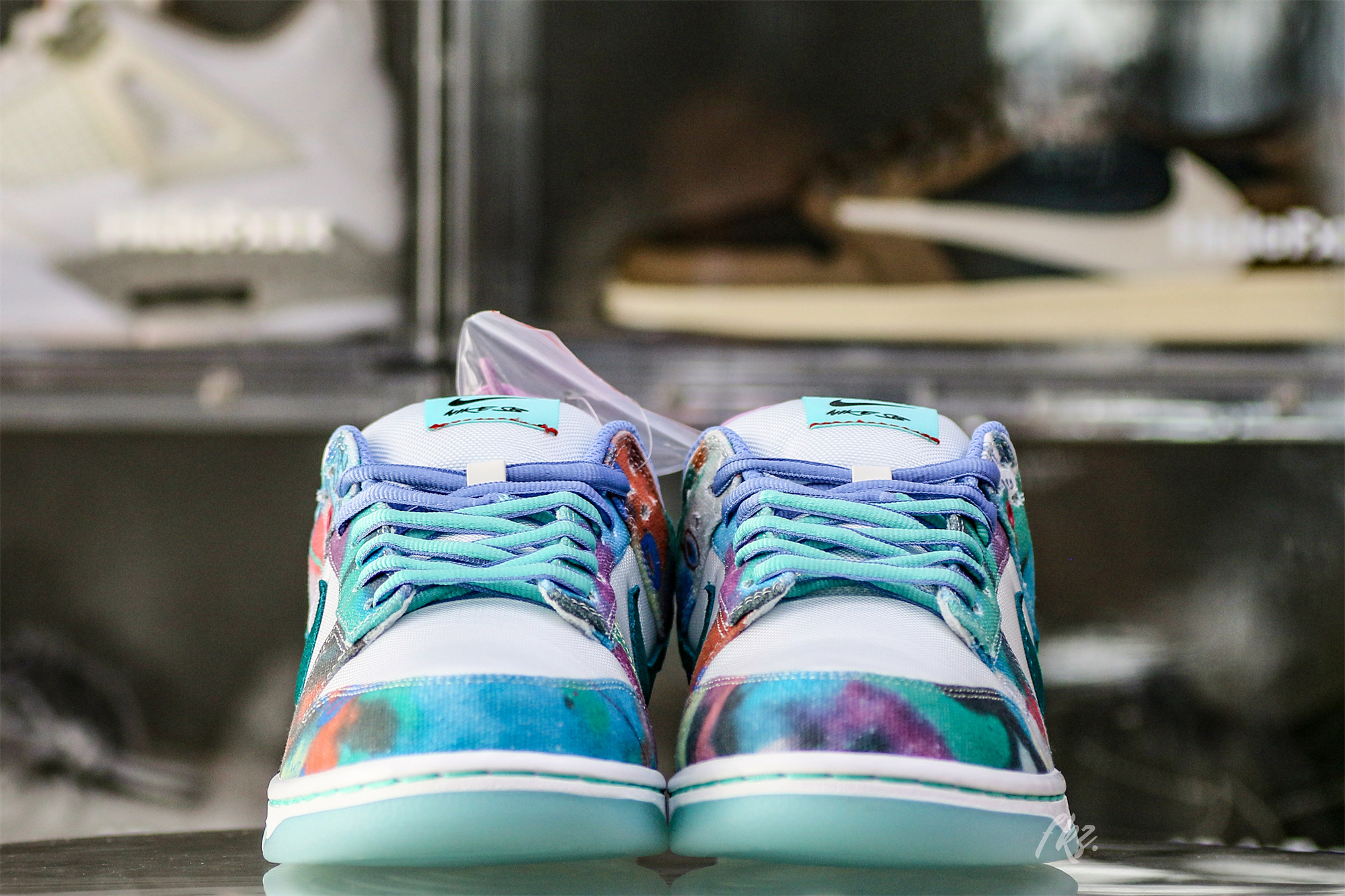 Nike SB Dunk Low Futura Laboratories Bleached Aqua