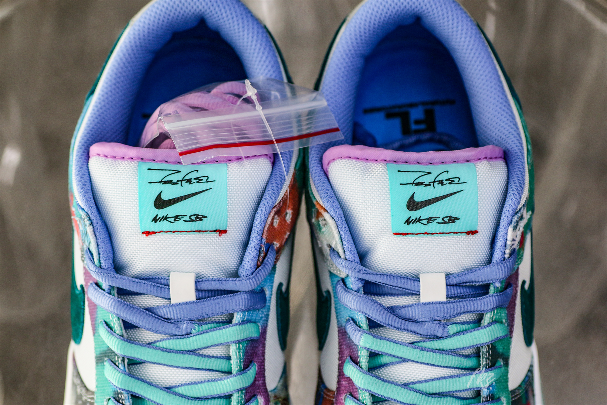 Nike SB Dunk Low Futura Laboratories Bleached Aqua