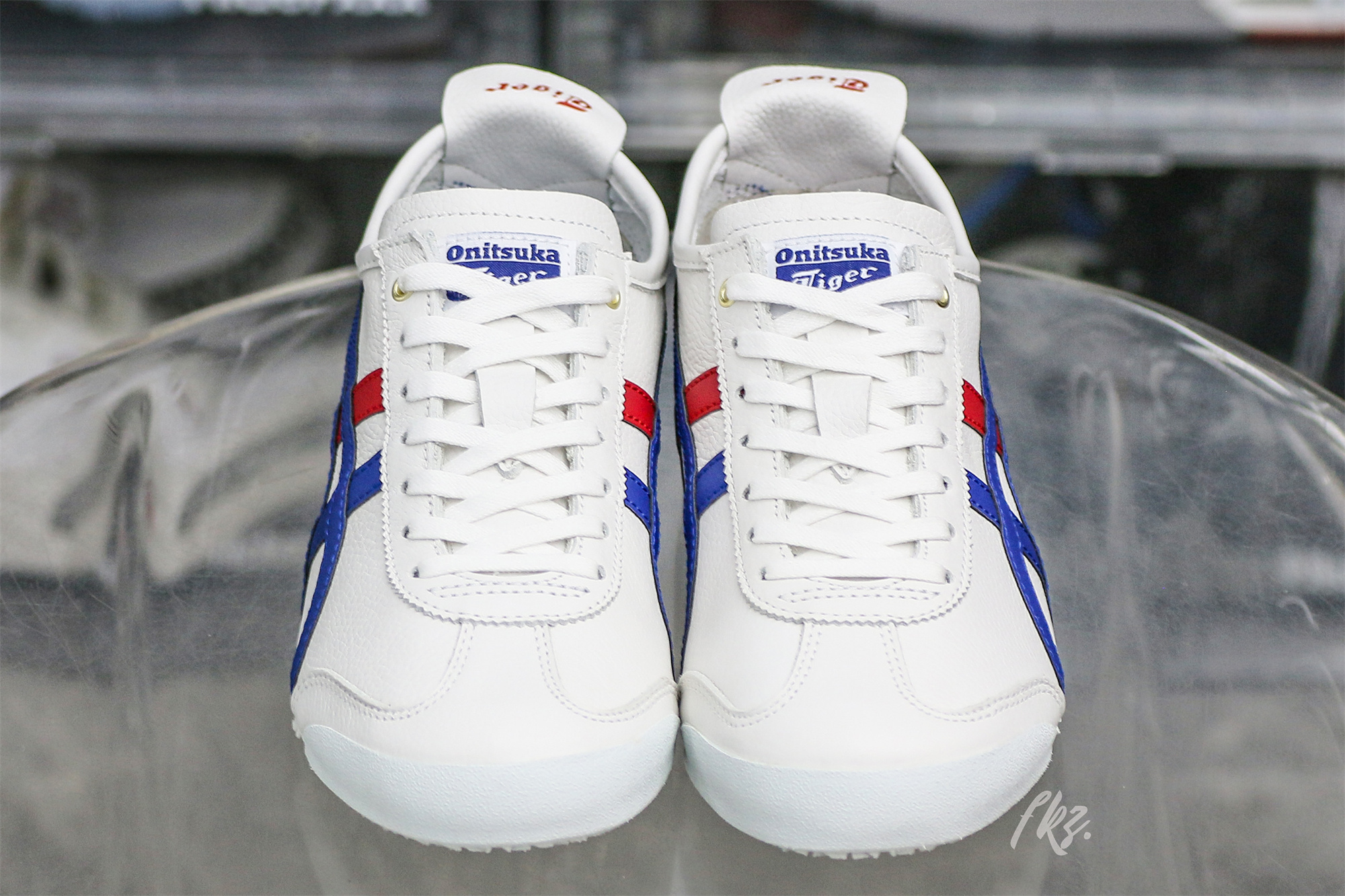 ASICS Mexico 66 White Blue Red Metallic Gold