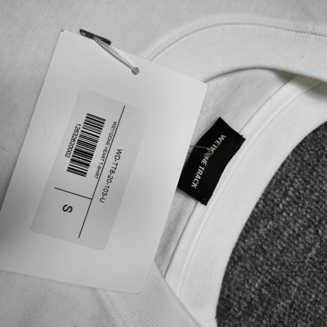 WE11D0NETRACK New Colorful Hand-Painted Graffiti T-Shirt