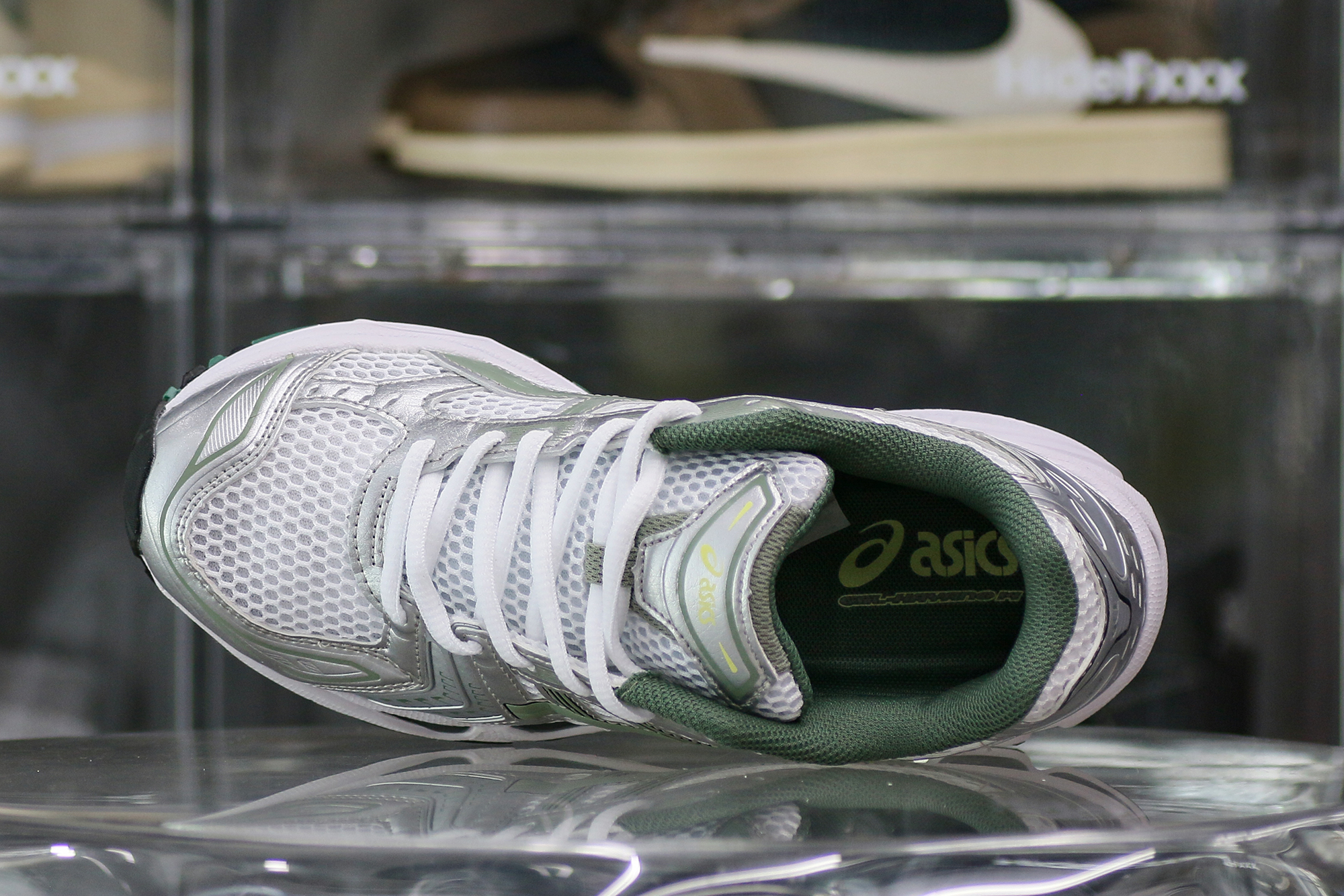 Gel Kayano 14 White Pure Silver Slate Grey Sage