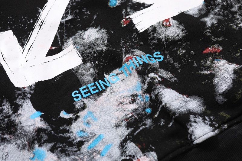 OFF-WHITE Starry Sky Fireworks Hoodie