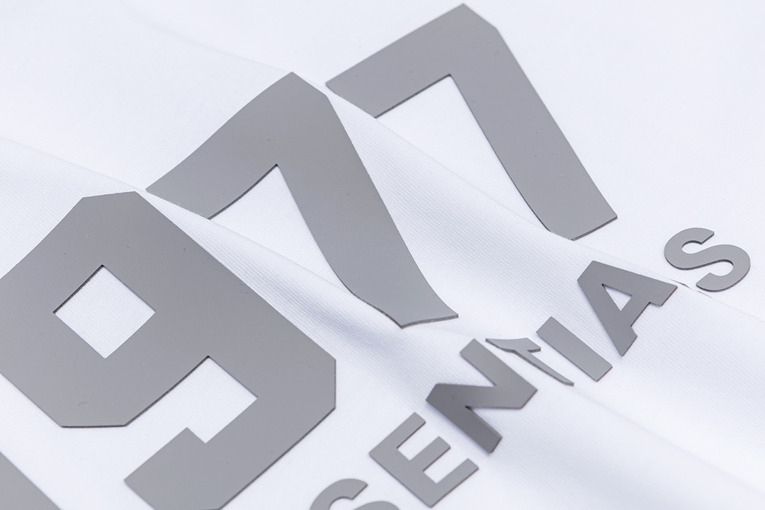 Fear of god 1977 flocking print long-sleeved Tee