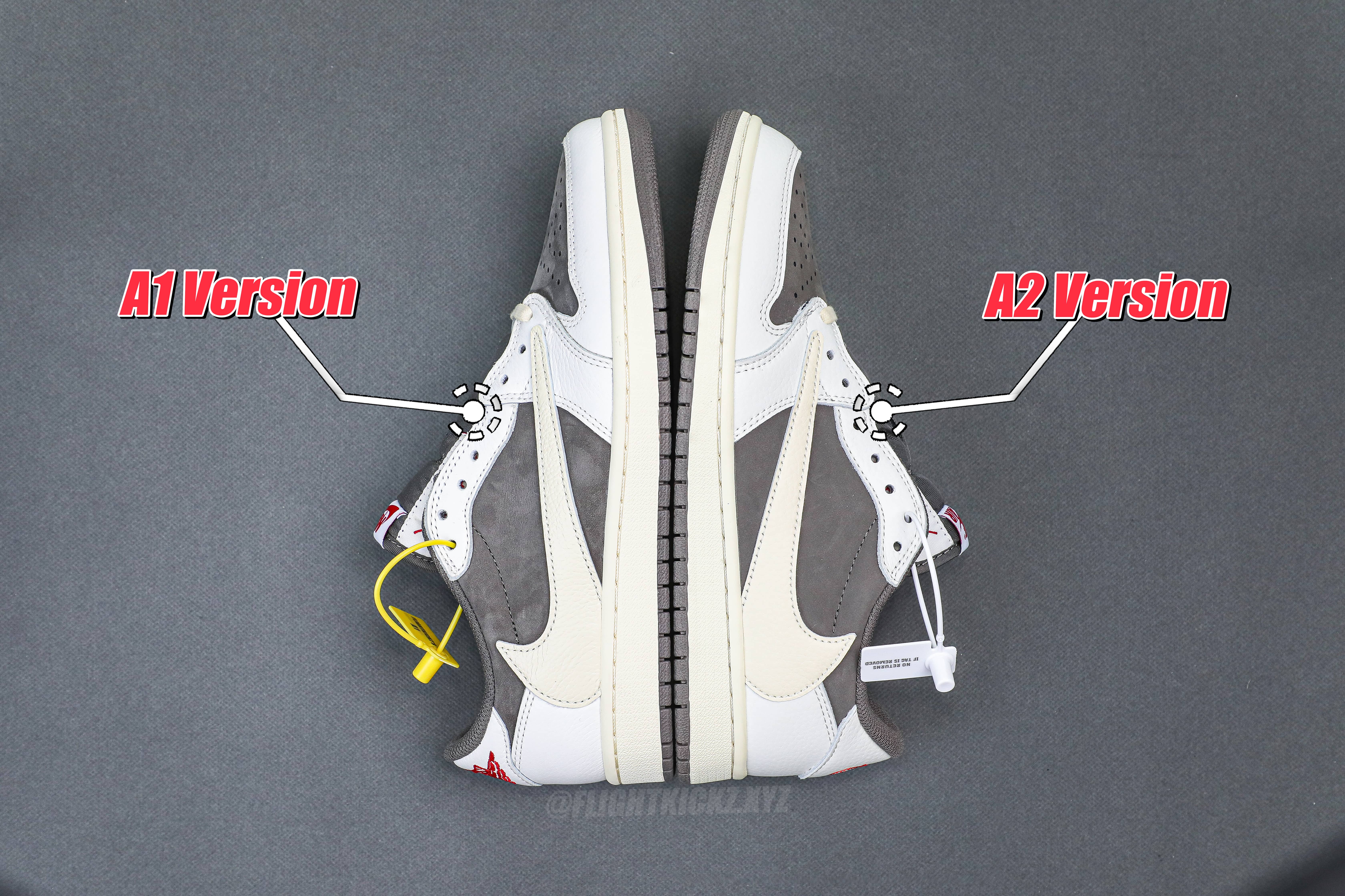 Travis Scott x Air Jordan 1 Low OG Reverse Mocha(A2 Batch)