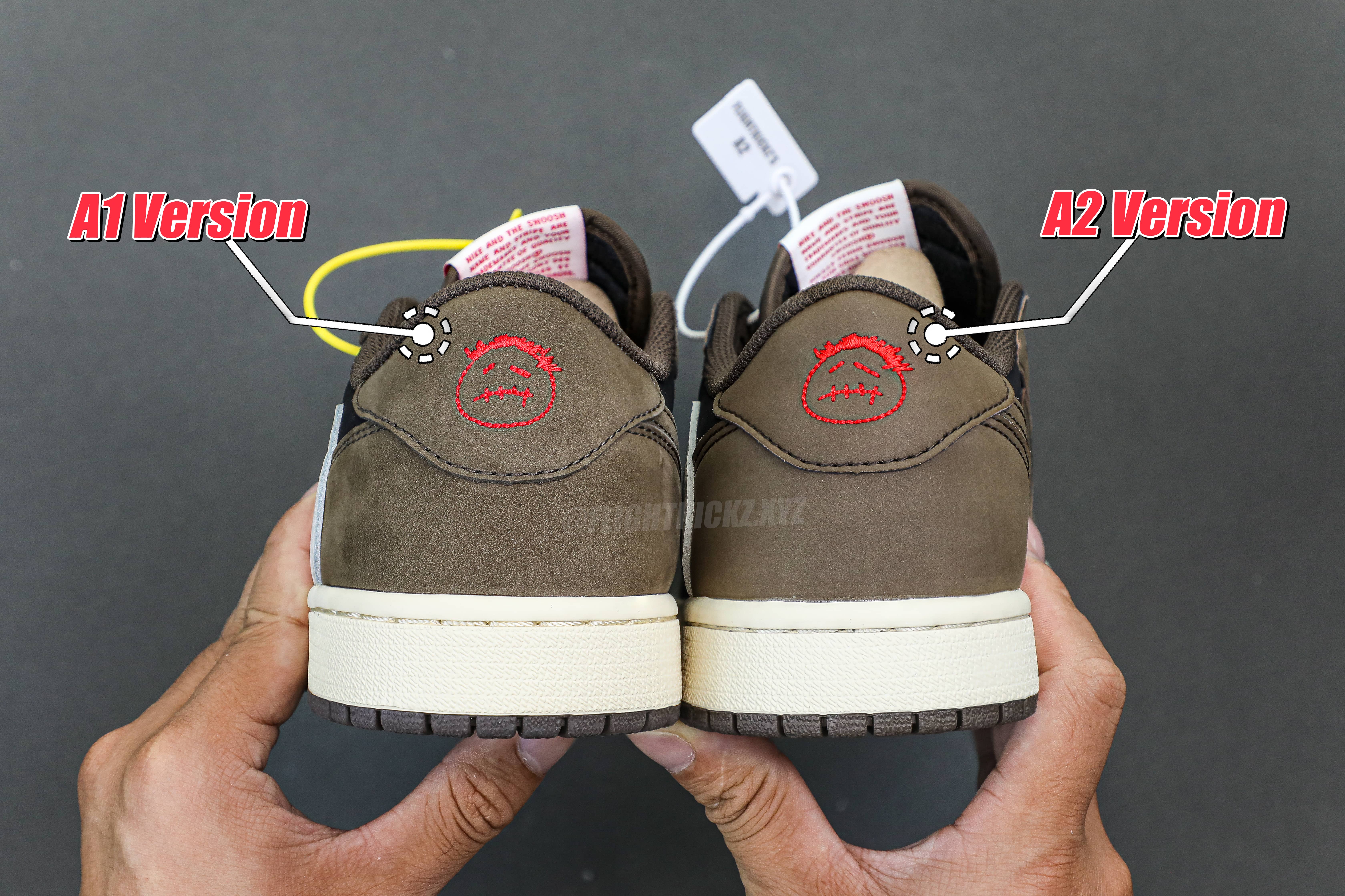 Travis Scott X Air Jordan 1 Low ‘Cactus Jack’（A2 Batch)