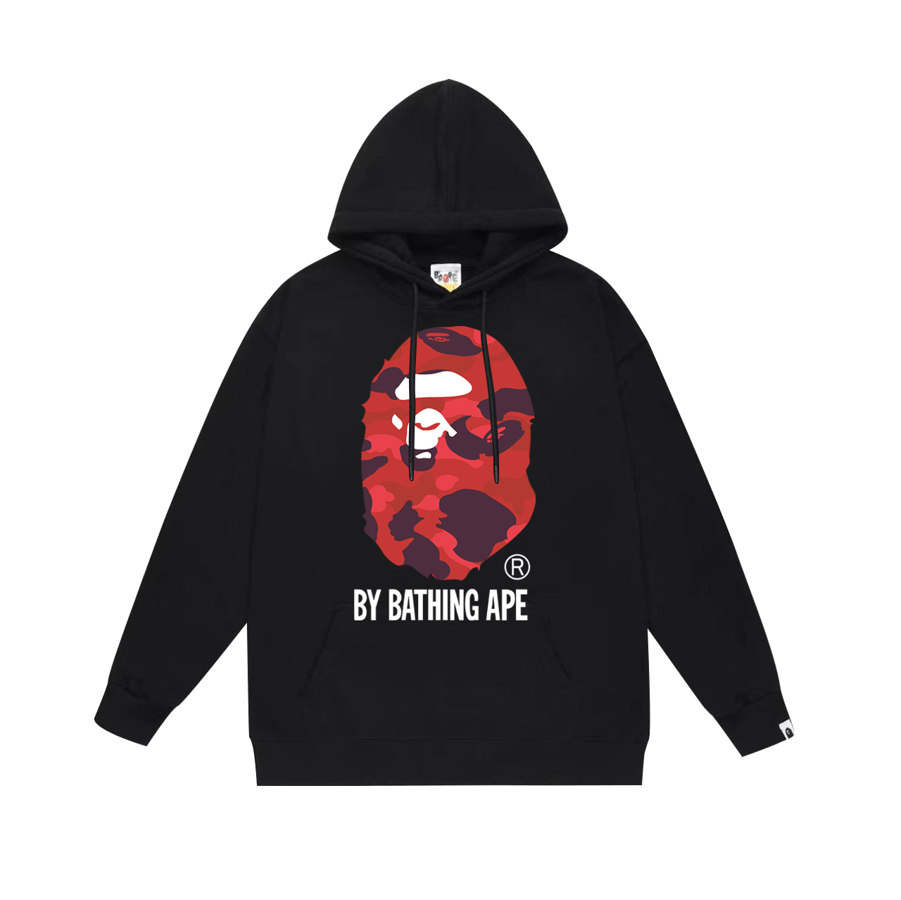 BAPE Ape Head cartoon graphic print hoodie