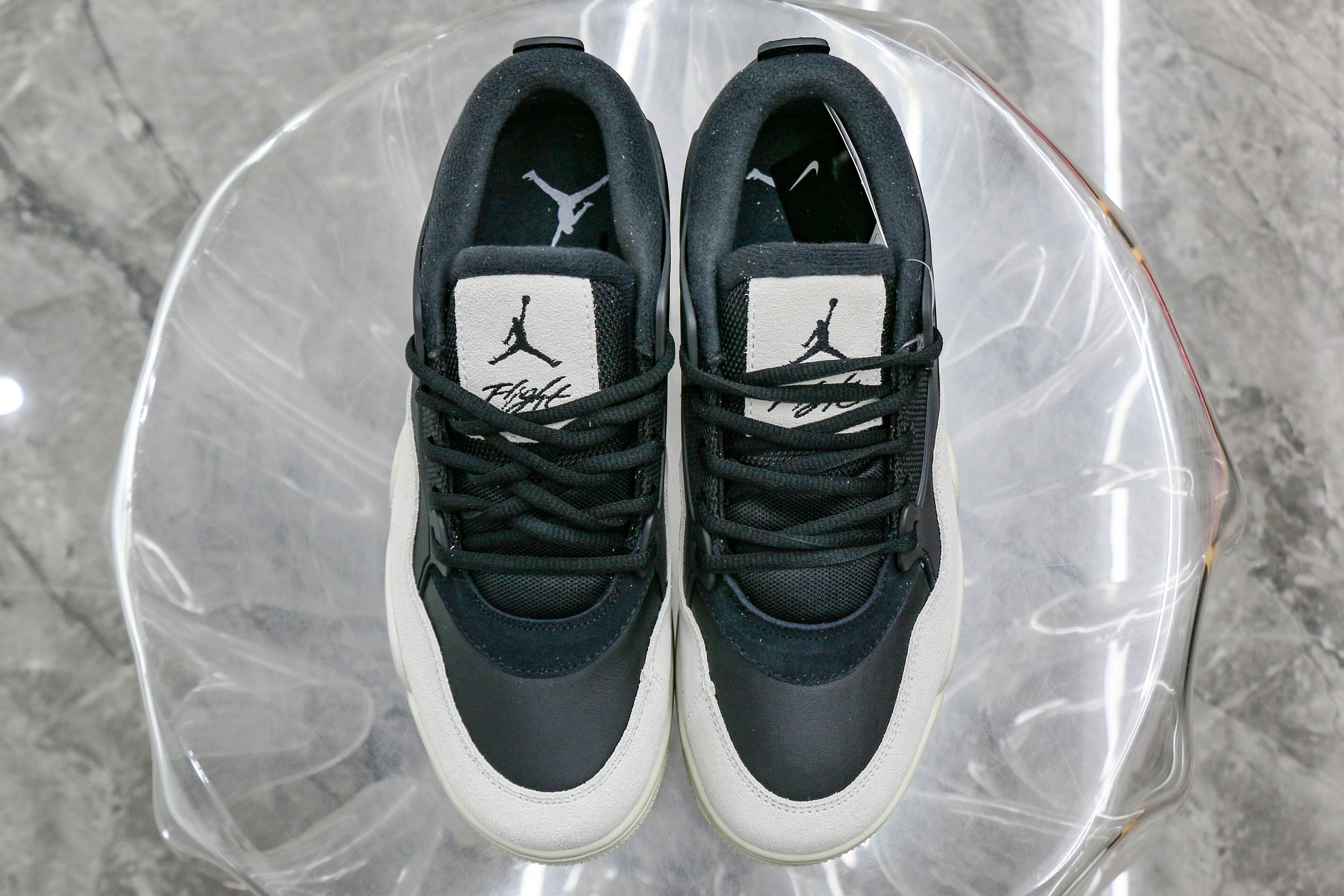 Jordan 4 RM Black Light Bone