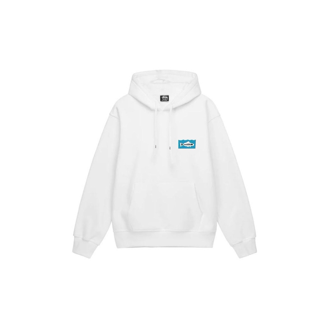 Stu$$y x Heal the Bay IZmA SS23 Heal the Bay Ocean Pigment Dyed Tee Graphic Printed Hoodie