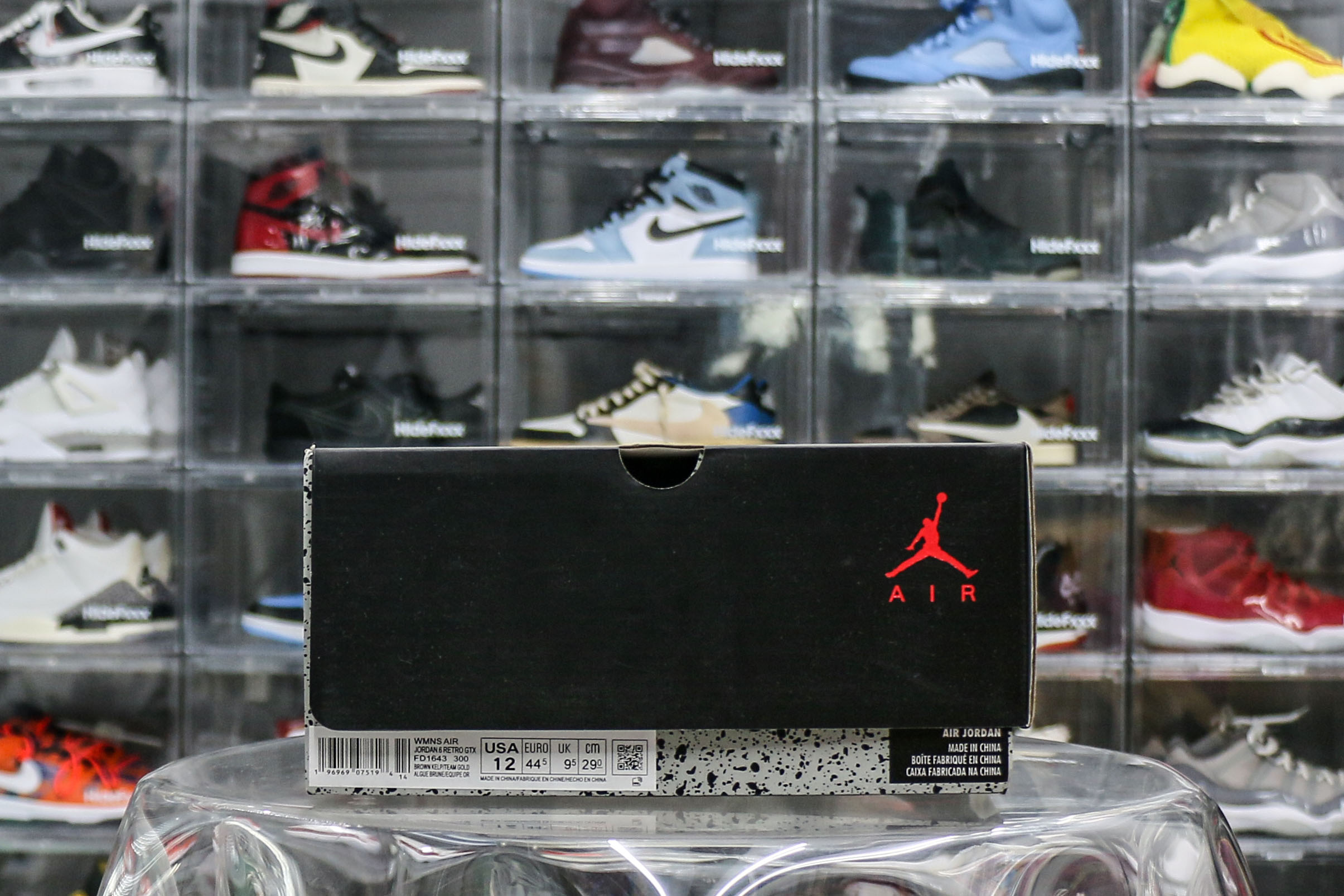 Air Jordan 6 Retro GORE TEX Brown Kelp Wmns