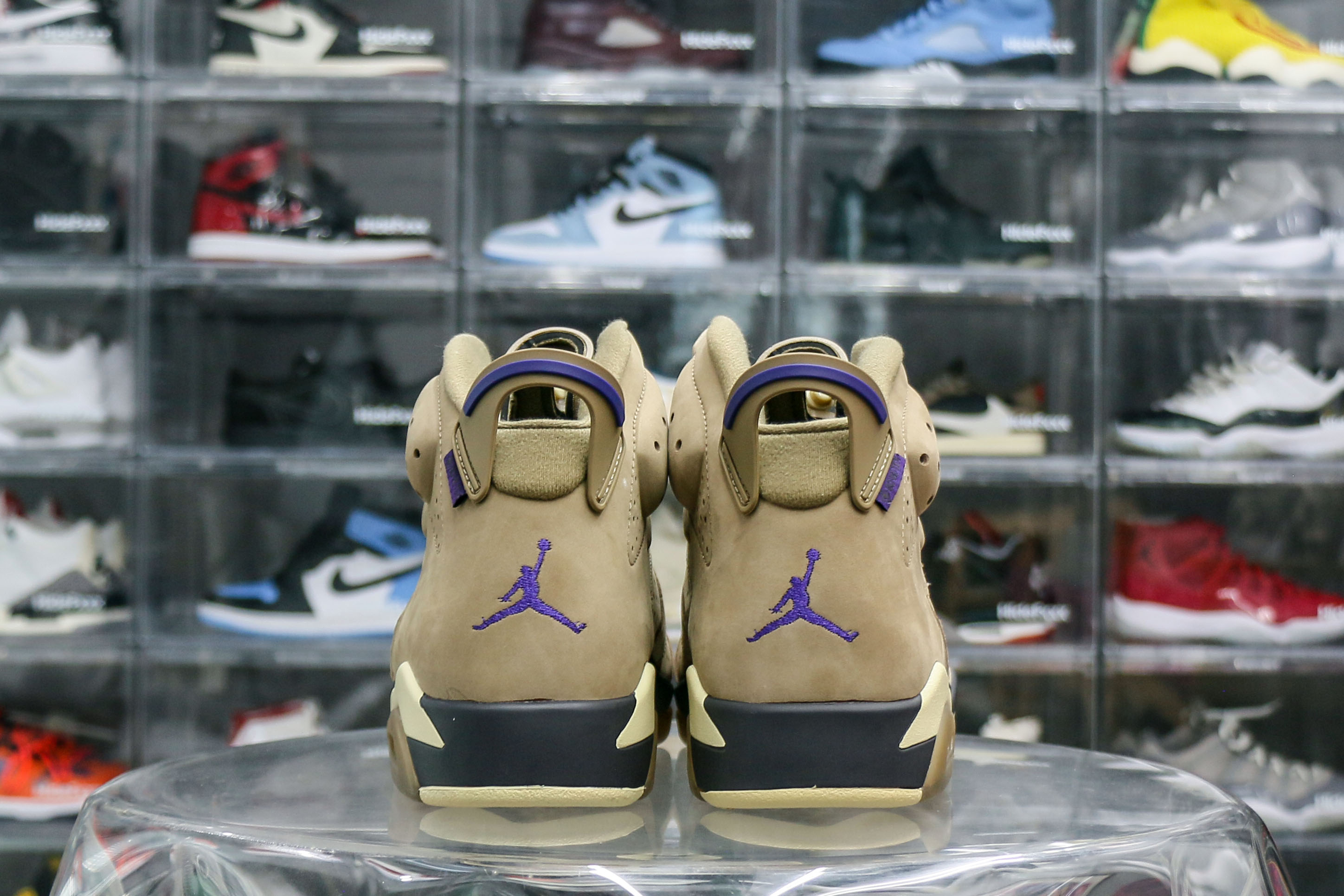 Air Jordan 6 Retro GORE TEX Brown Kelp Wmns