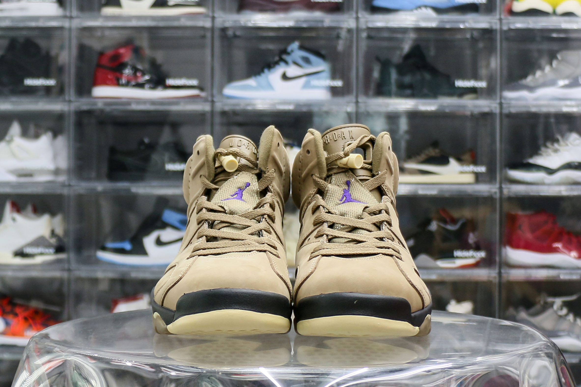 Air Jordan 6 Retro GORE TEX Brown Kelp Wmns