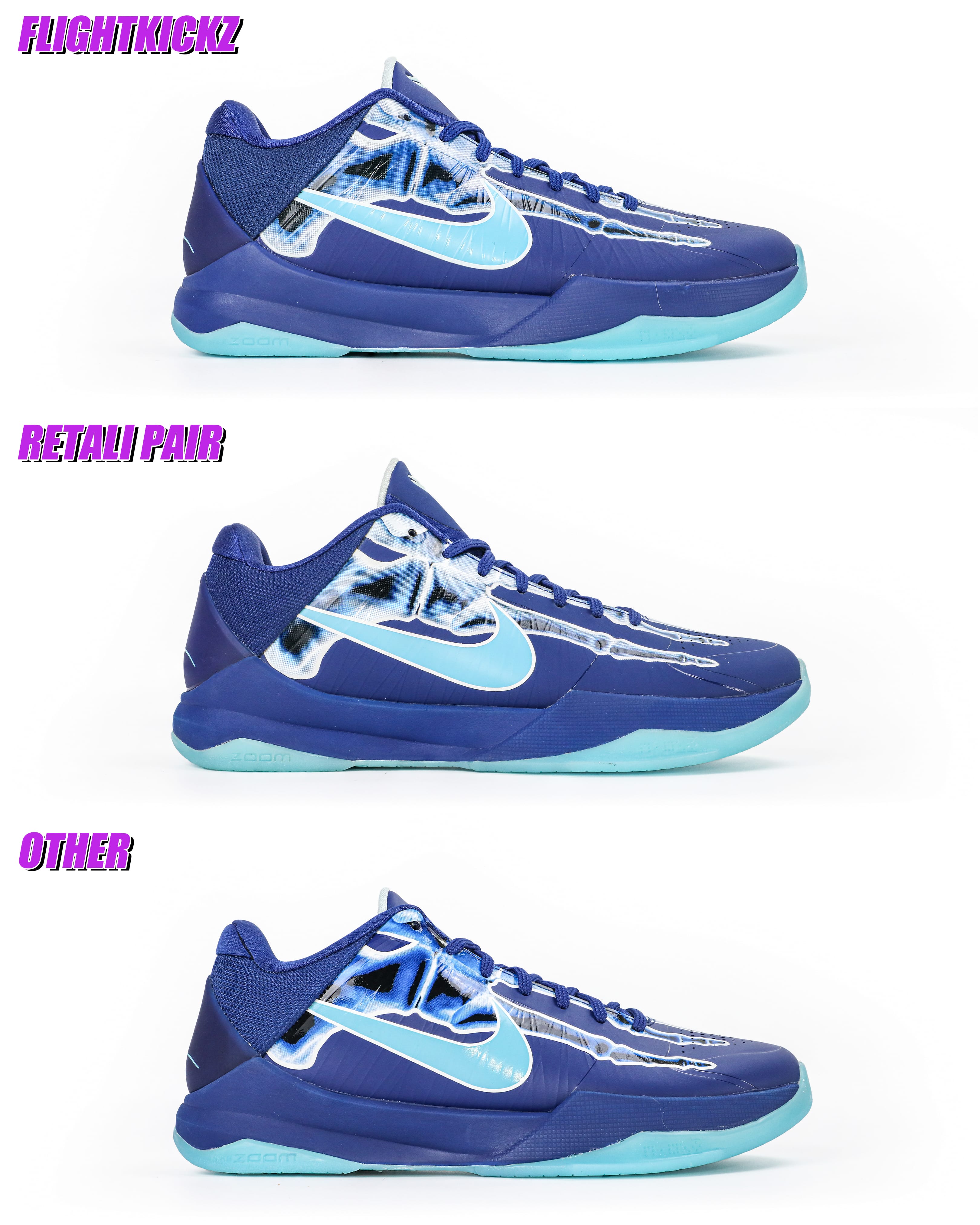 Nike Kobe 5 Protro X-Ray(A1 Batch)