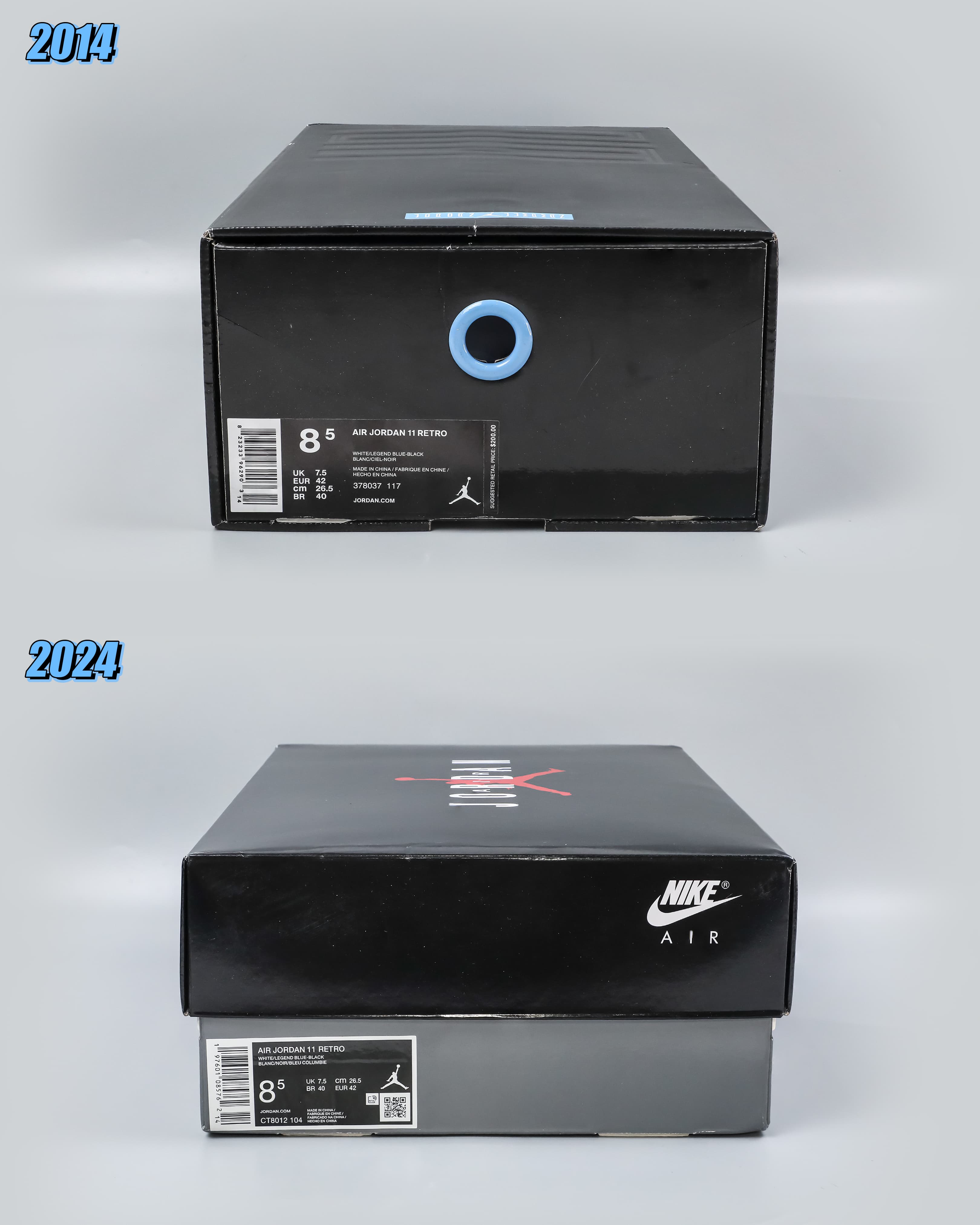 Air Jordan 11 Retro Legend Blue 2024 (Ln5 A1)