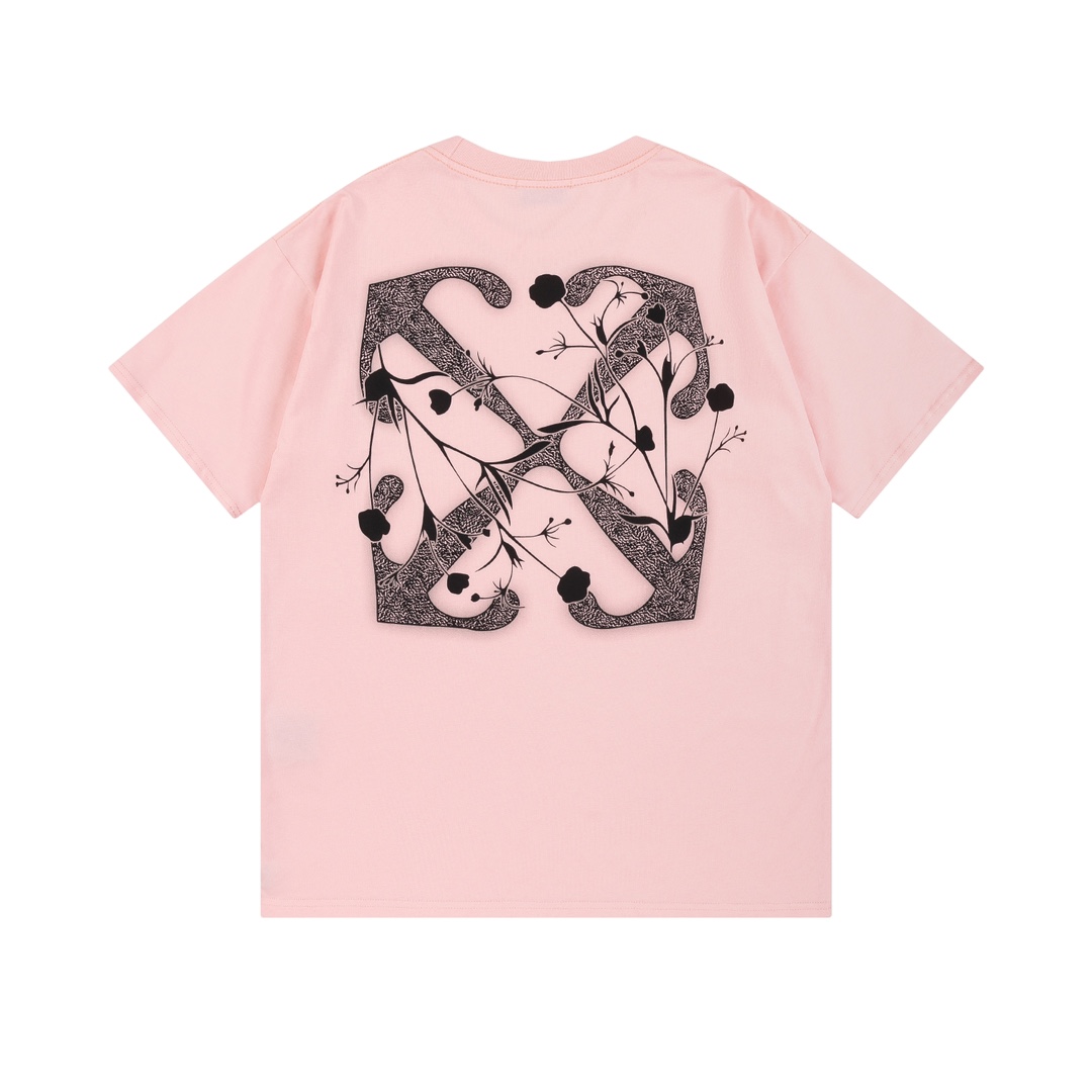 Off-White Flower Arrow Skate T-Shirt